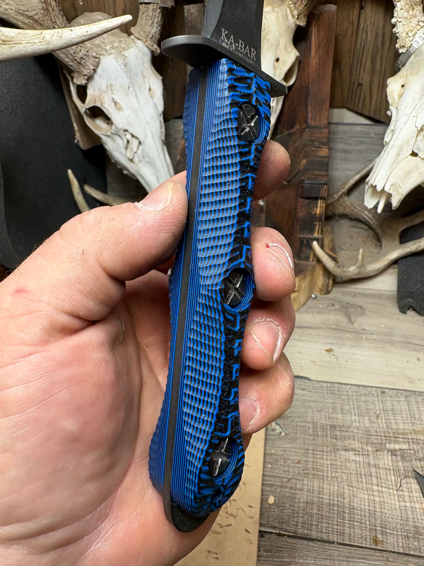 KA-BAR EK-44 EK Commando 4 & 5 G10 Handles