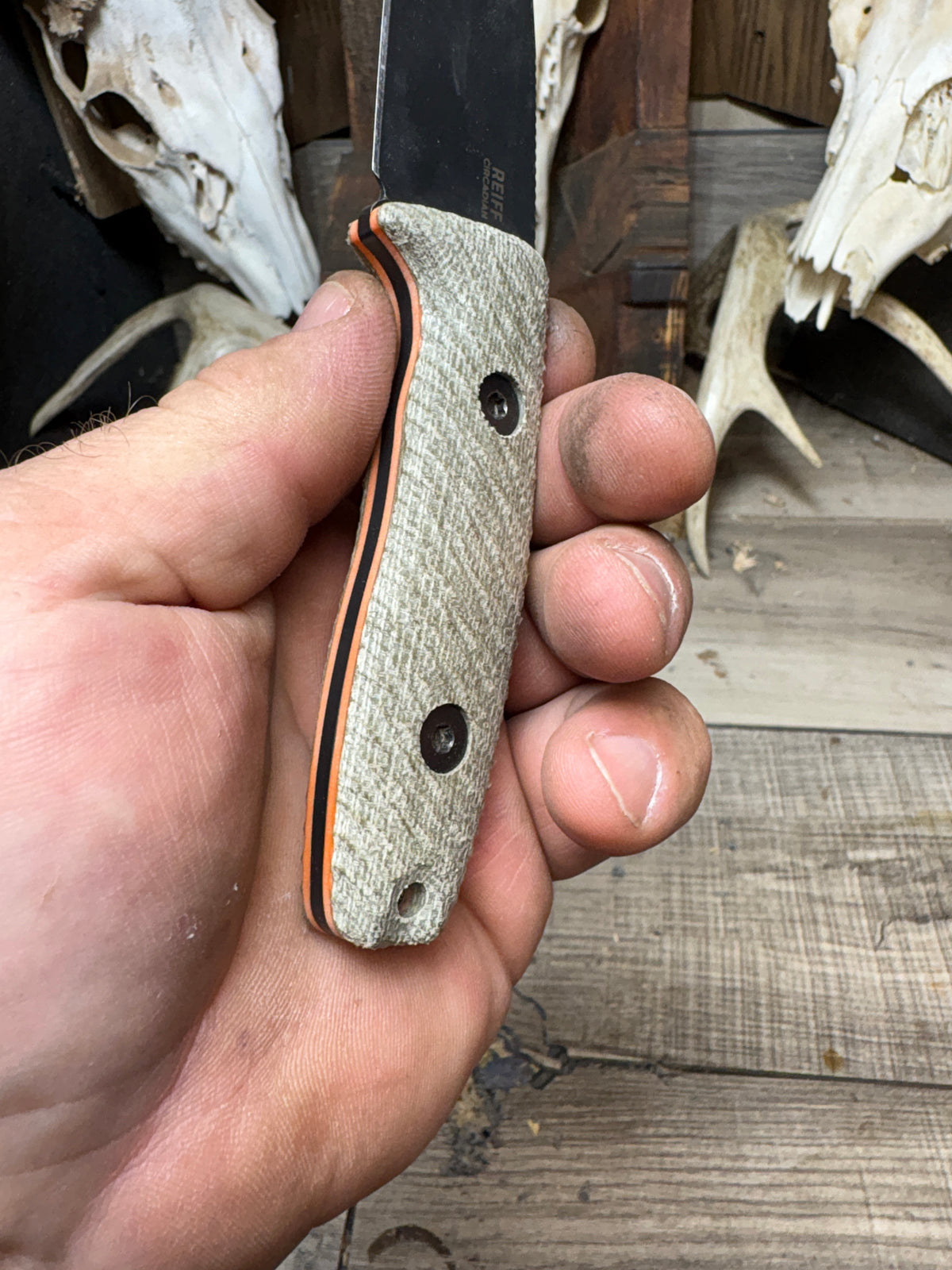 Reiff Knives Circadian Micarta