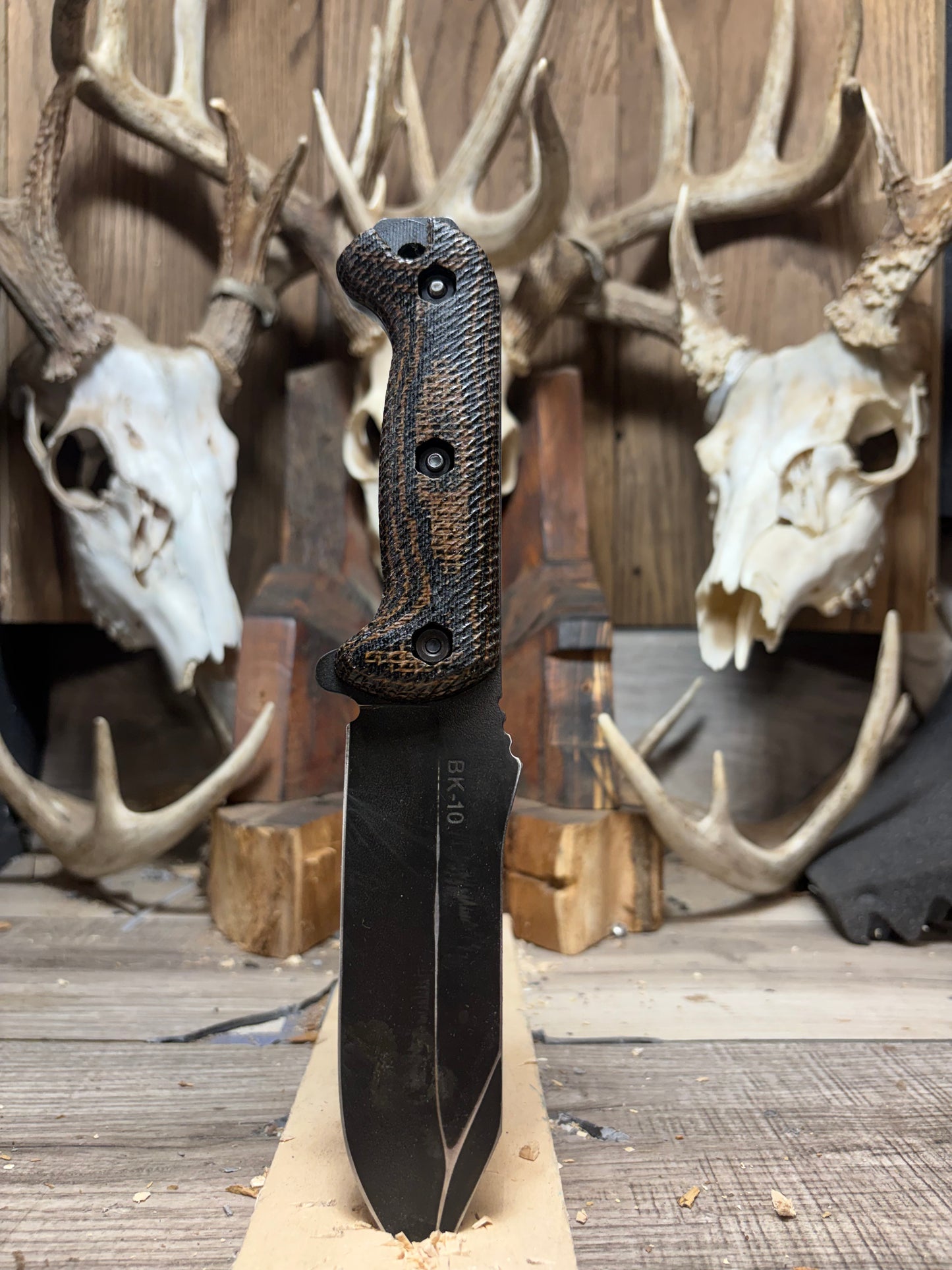 KA-BAR Becker BK2, BK9, Etc. Micarta Handles