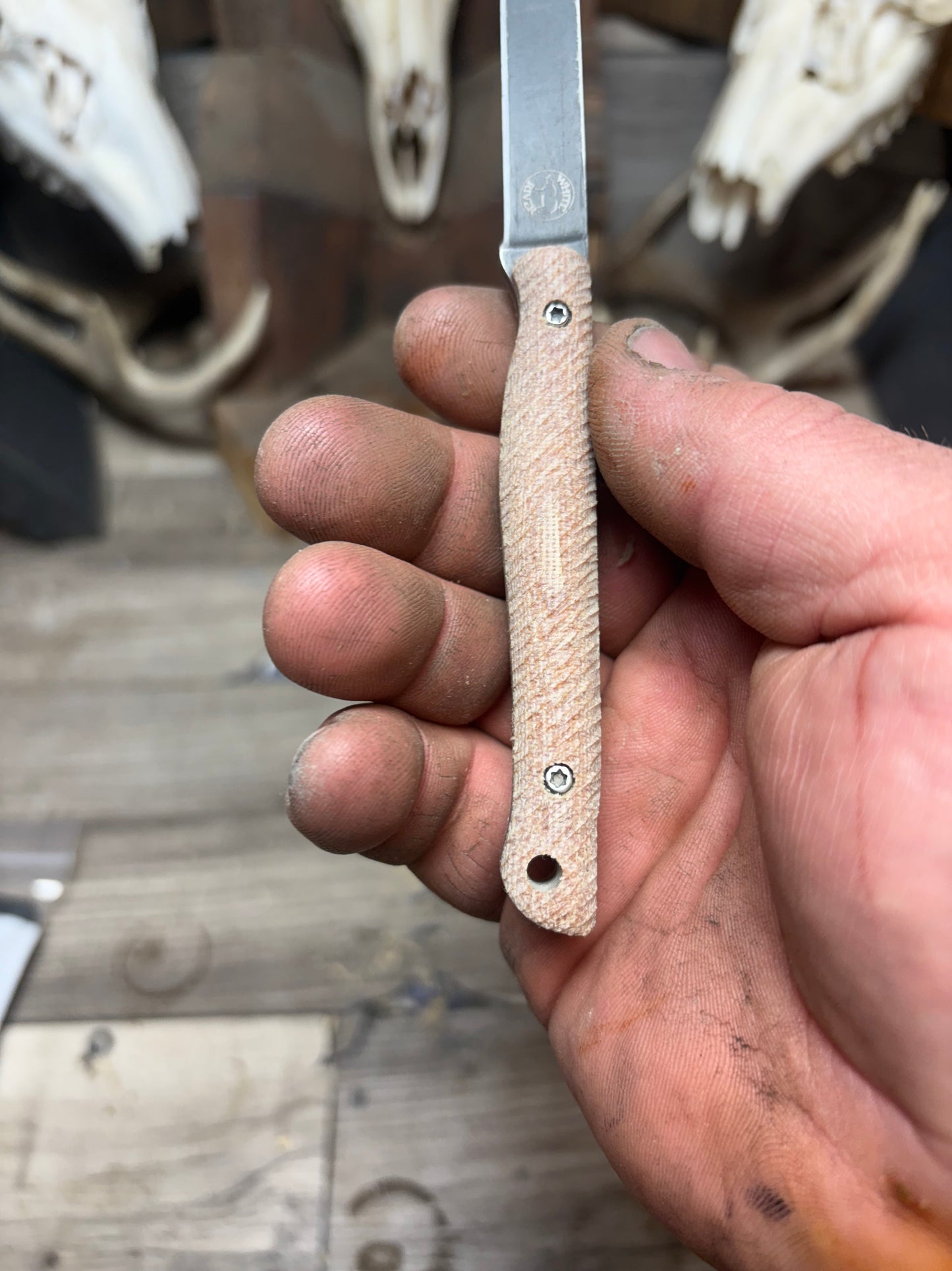 Exodus Knife & Tool Adventure Craft / Exodus 3 Canvas Micarta Handles