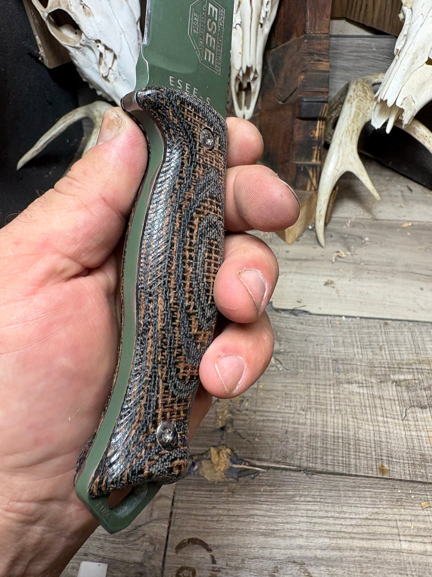 Esee 5 & 6, RAT5-7 & AK5,6,8 Micarta handles
