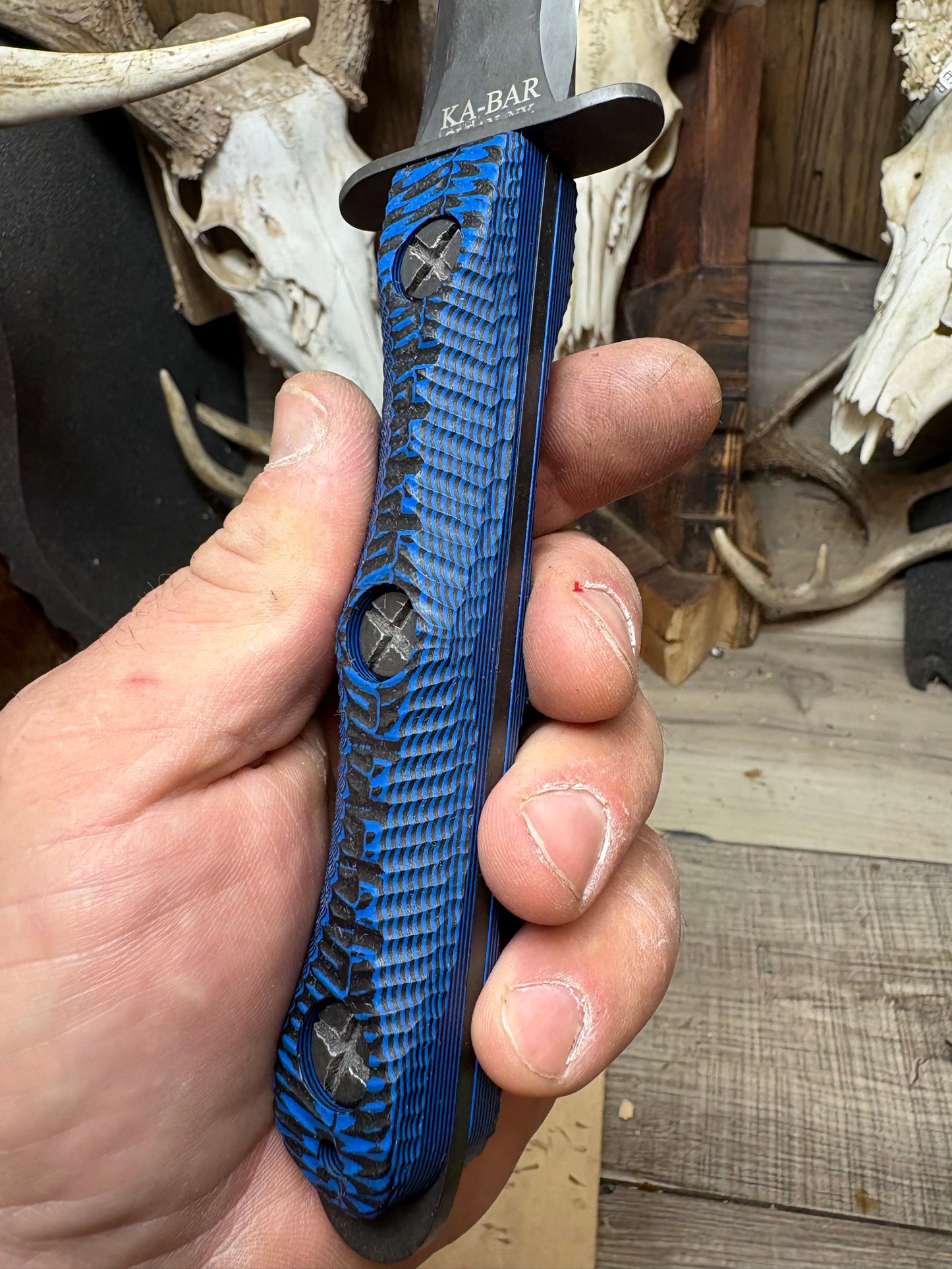 KA-BAR EK-44 EK Commando 4 & 5 G10 Handles
