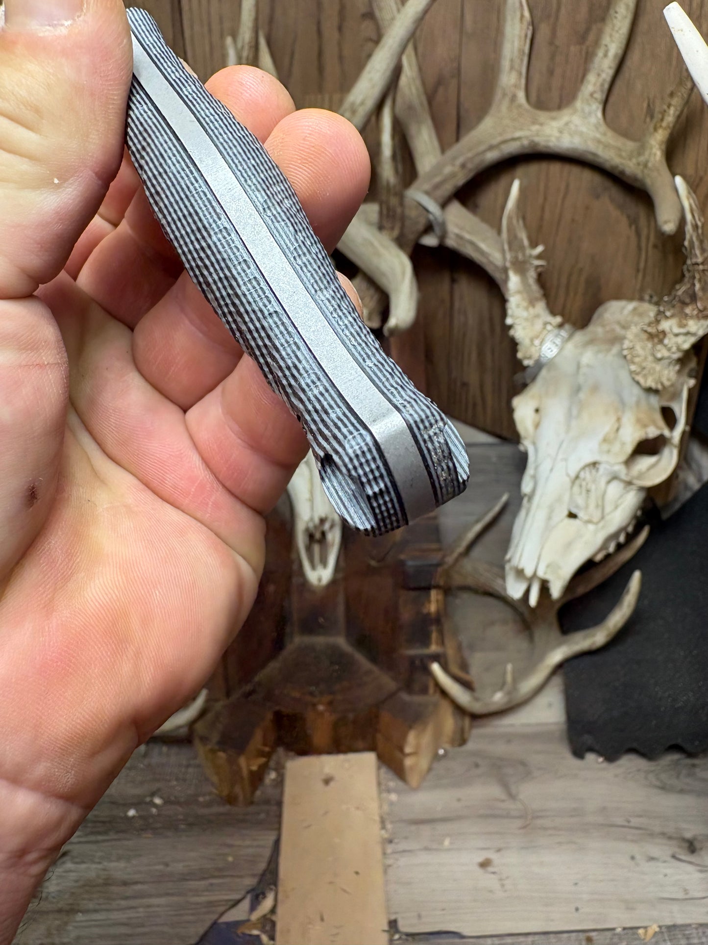XK&T Jackalope/ White River Knife Exodus 4- G10 Handles (Knife NOT Included)