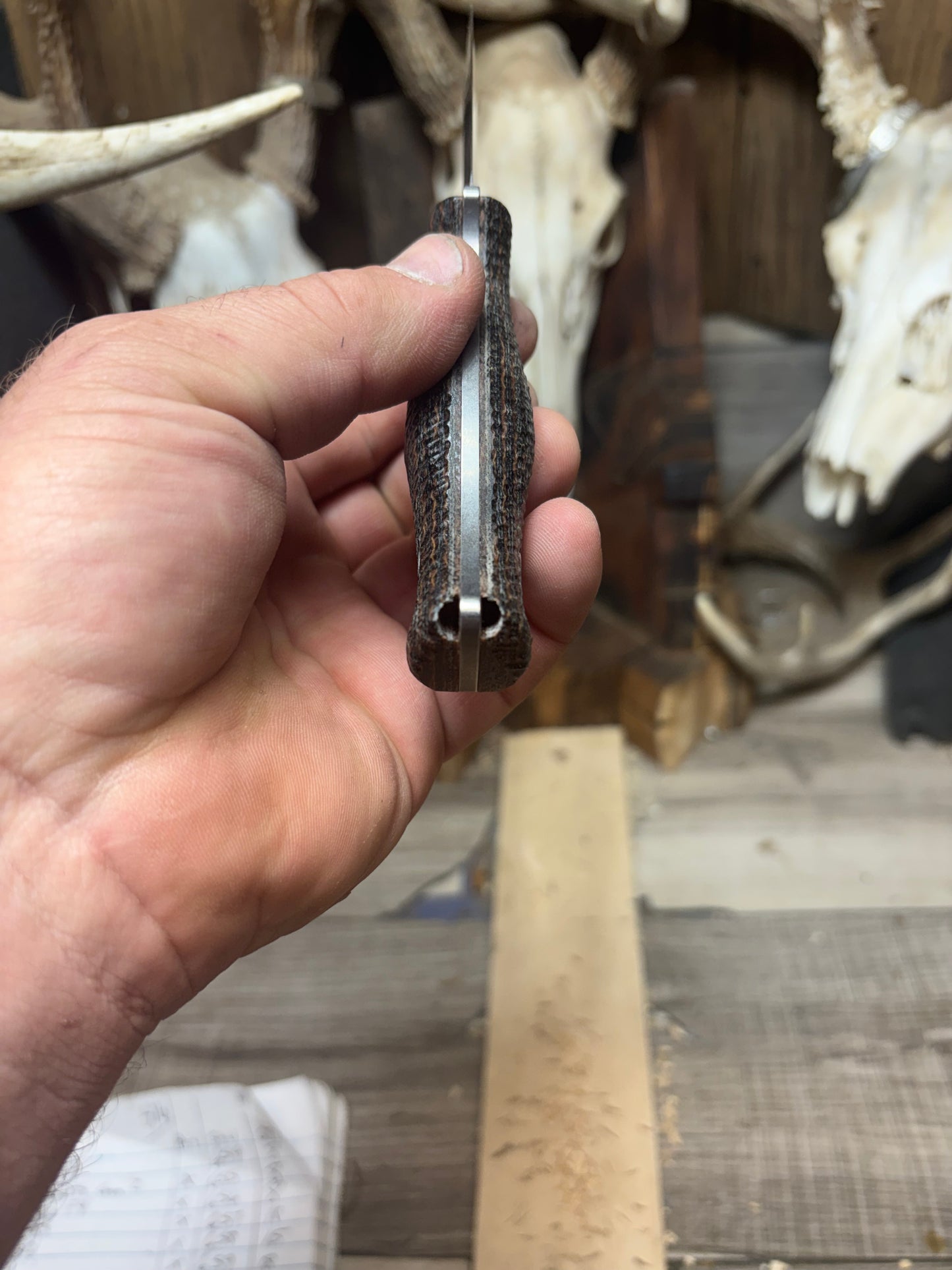 White River Ursus Cub Handles Hidden Lanyard