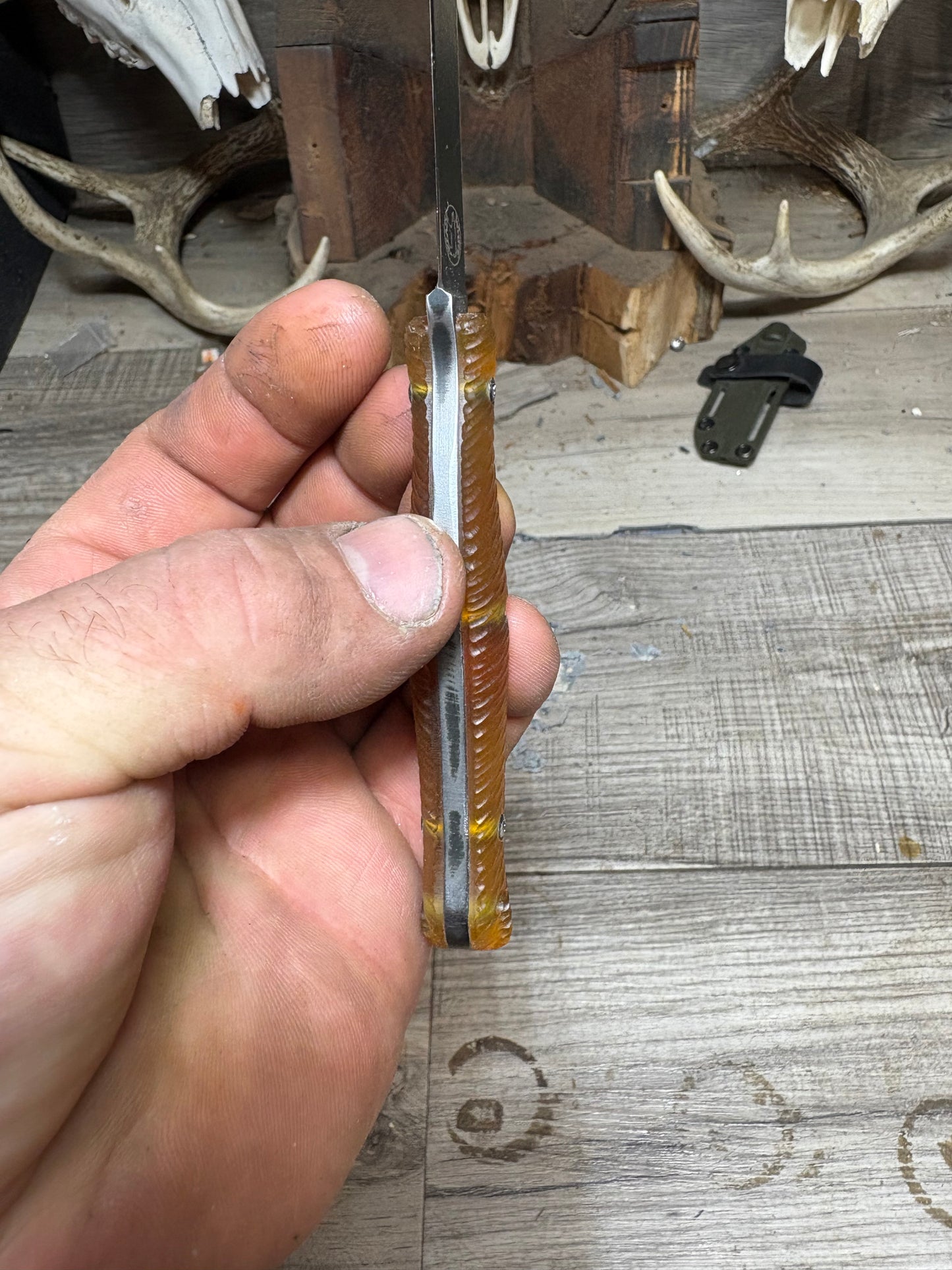 Exodus Knife & Tool Adventure Craft / Exodus 3 Ultem Micarta Handles