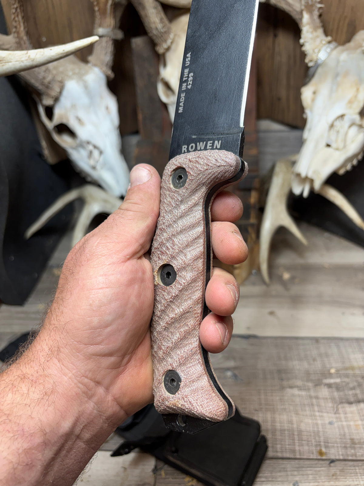 Esee Junglas I/II & Cleaver CL1 Canvas Micarta Handles