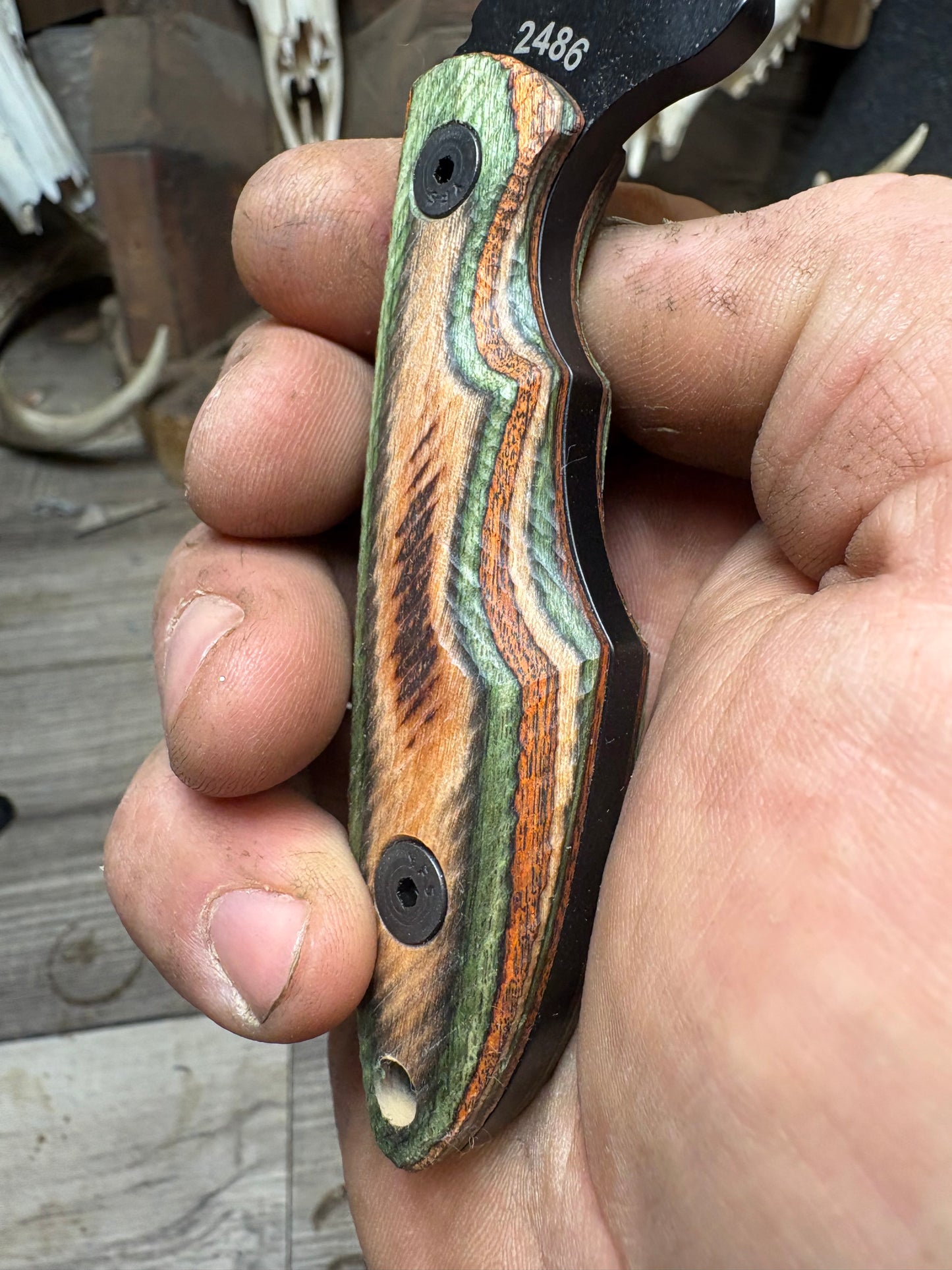 KA-BAR TDI Hellfire Handles