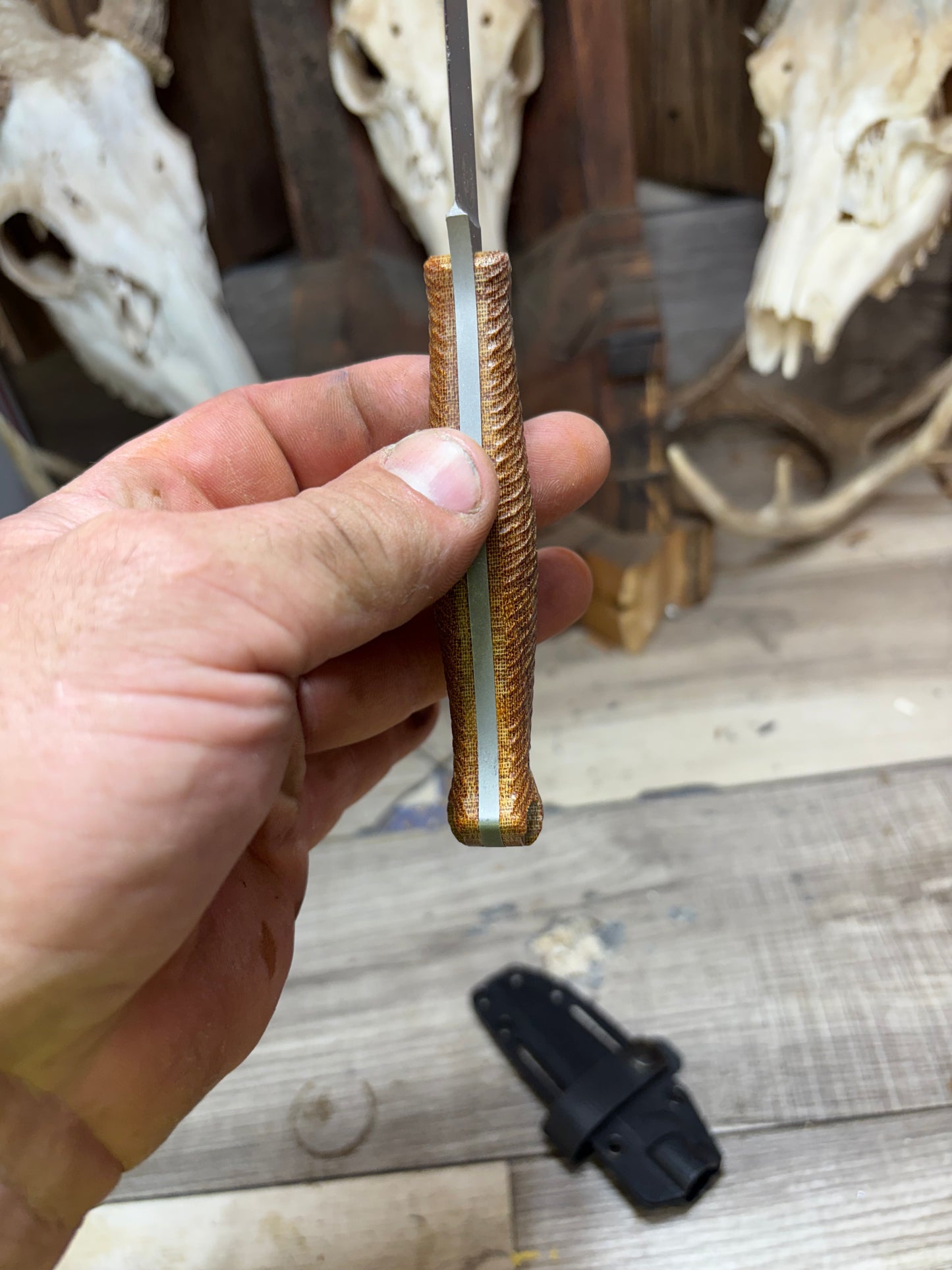 XK&T Jackalope/ White River Knife Exodus 4- Handles Only