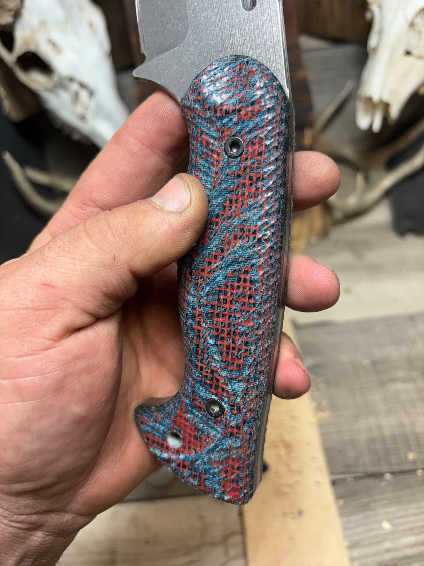 Work Tuff Gear Tanto X Micarta Handles