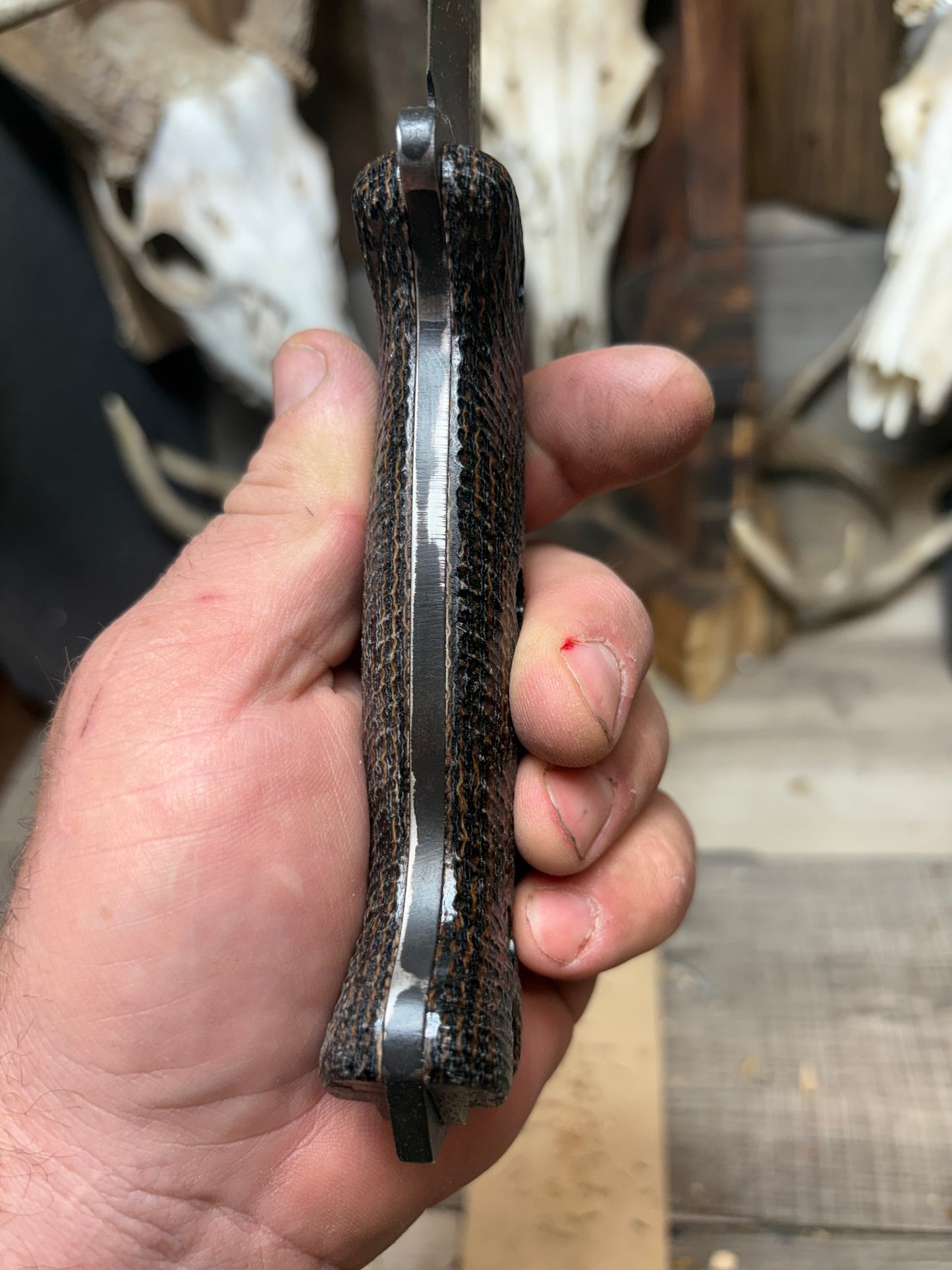 KA-BAR Becker BK2, BK9, Etc. Micarta Handles