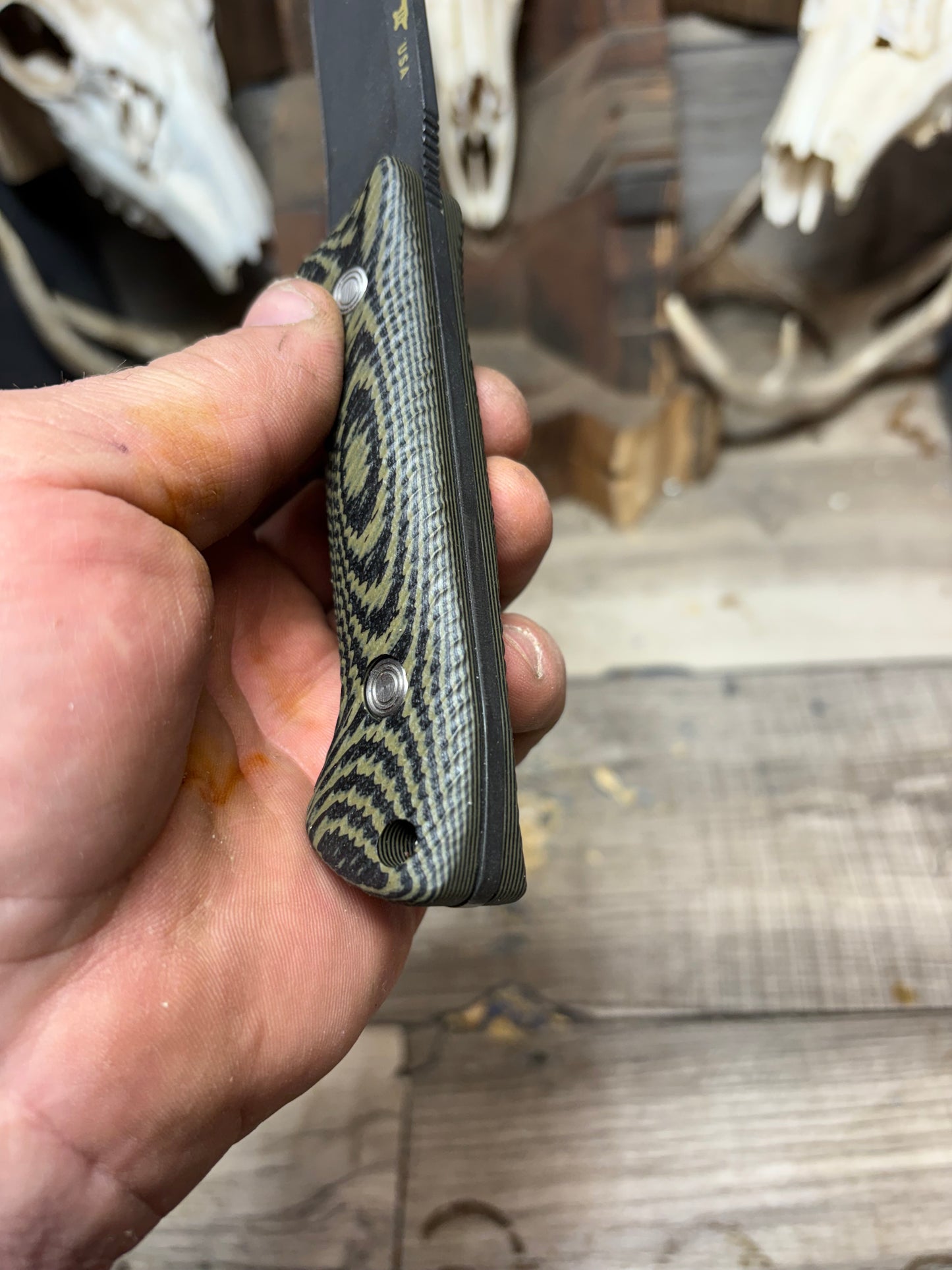 Buck Knives 104 Compadre G10 Handles