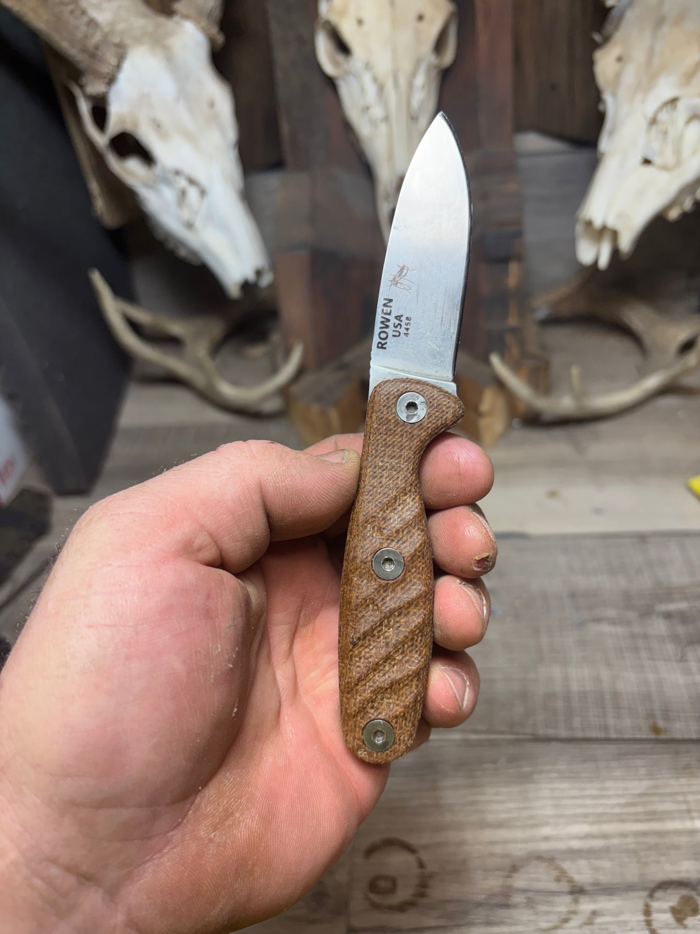 Esee Xancudo Burlap Micarta Handles
