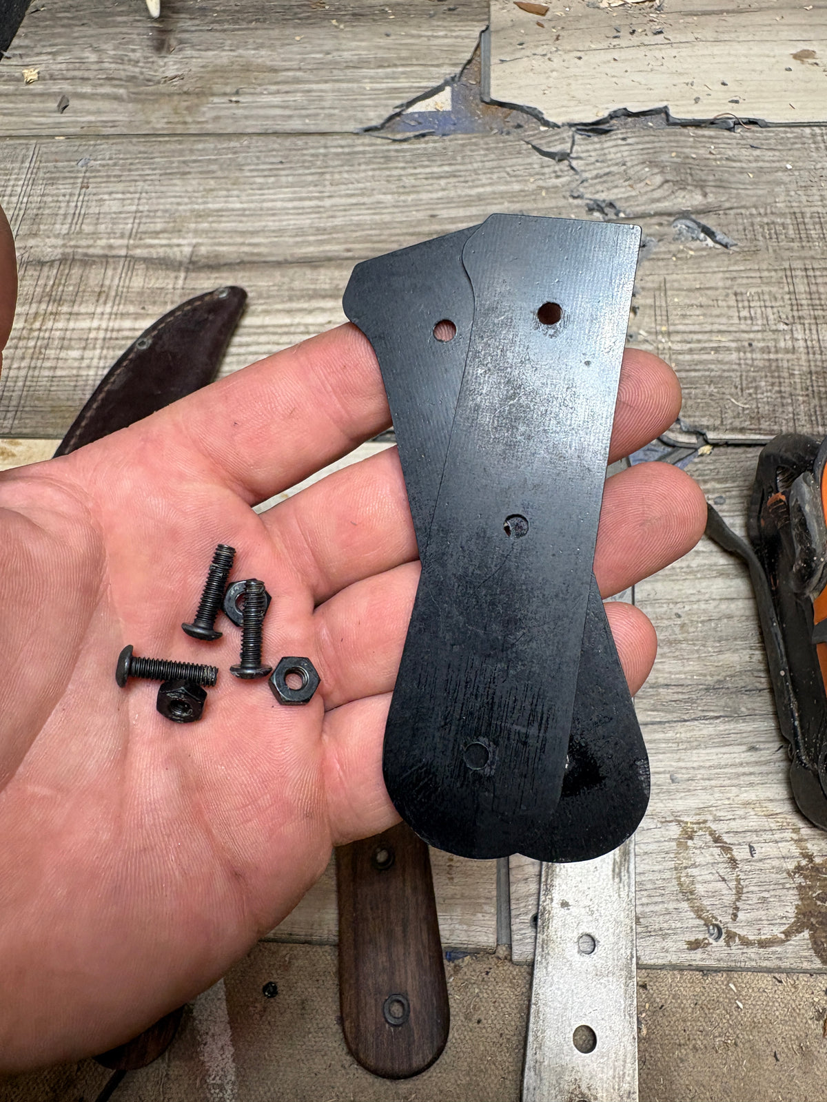 KA-BAR Becker Kephart BK62 G10 Handles Liners