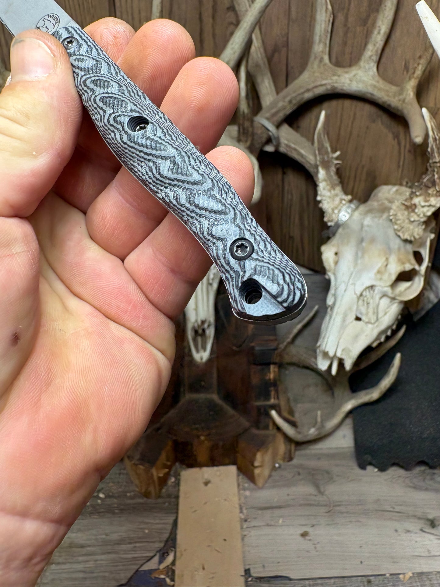 XK&T Jackalope/ White River Knife Exodus 4- G10 Handles (Knife NOT Included)