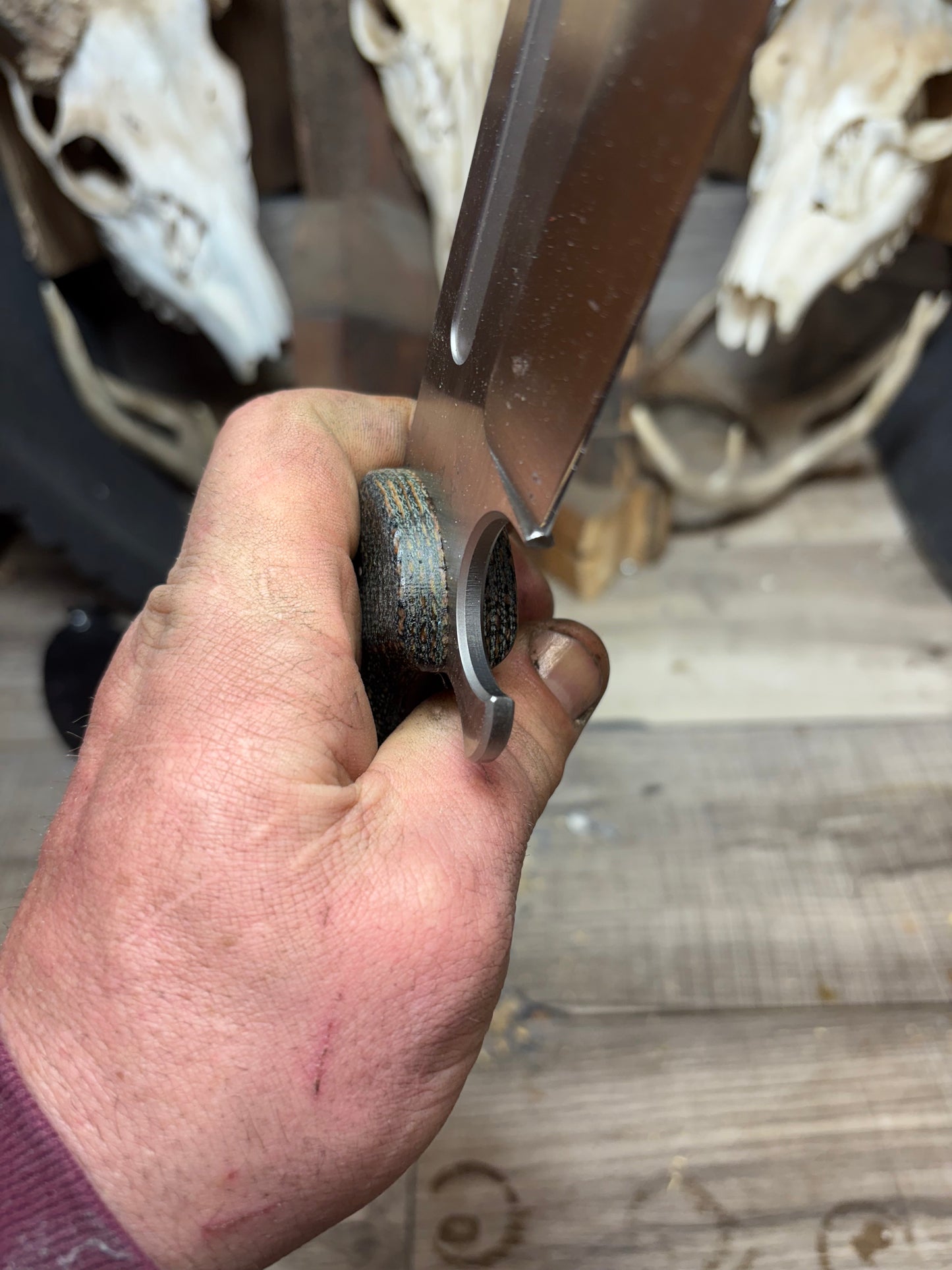 Work Tuff Gear Gen 2 or 3 V44X Canvas/Burlap Micarta Handles