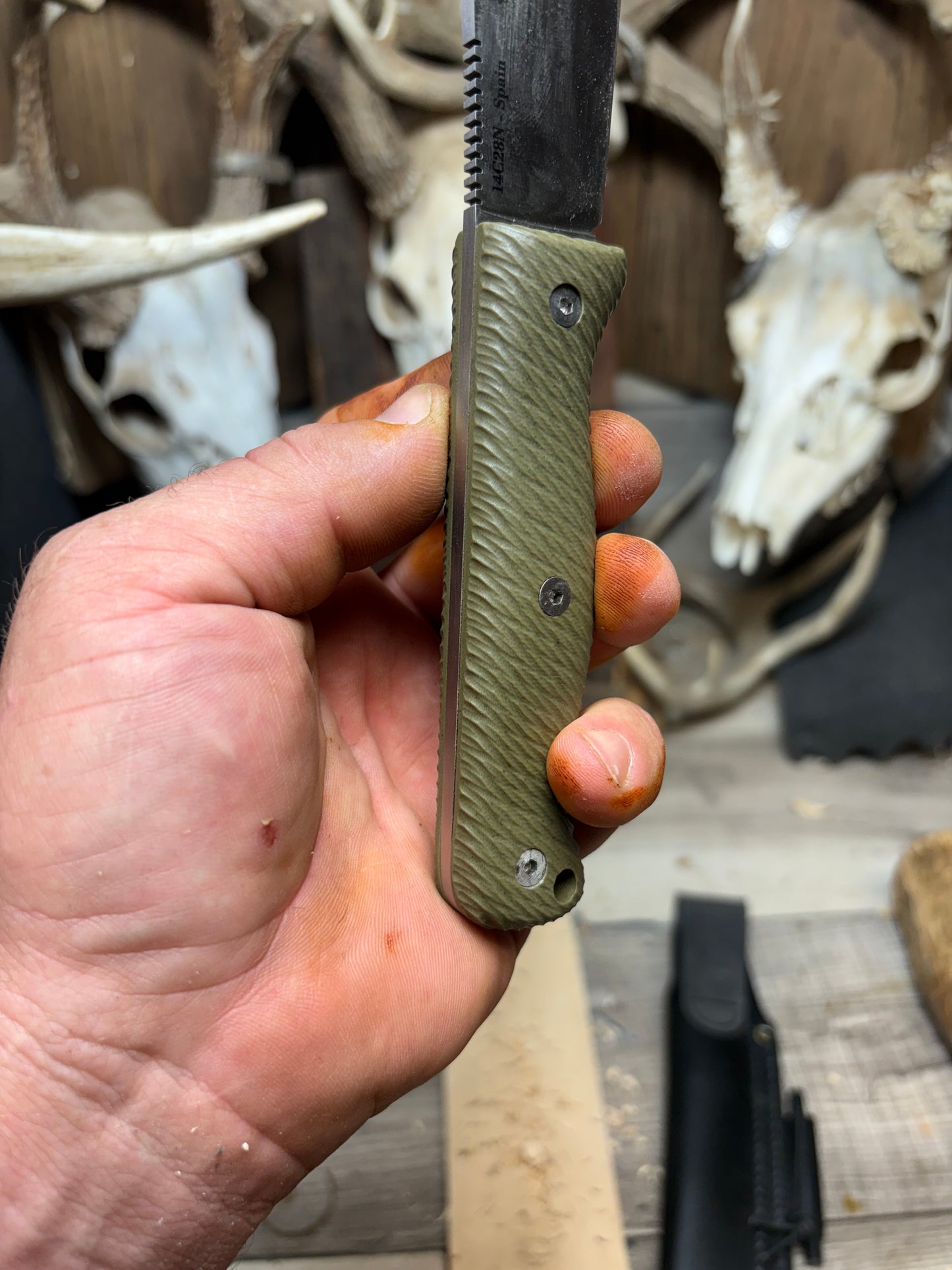 SlicKnives Kepper 5, Hunter 5 or Clip Point 4.5 G10 Handles