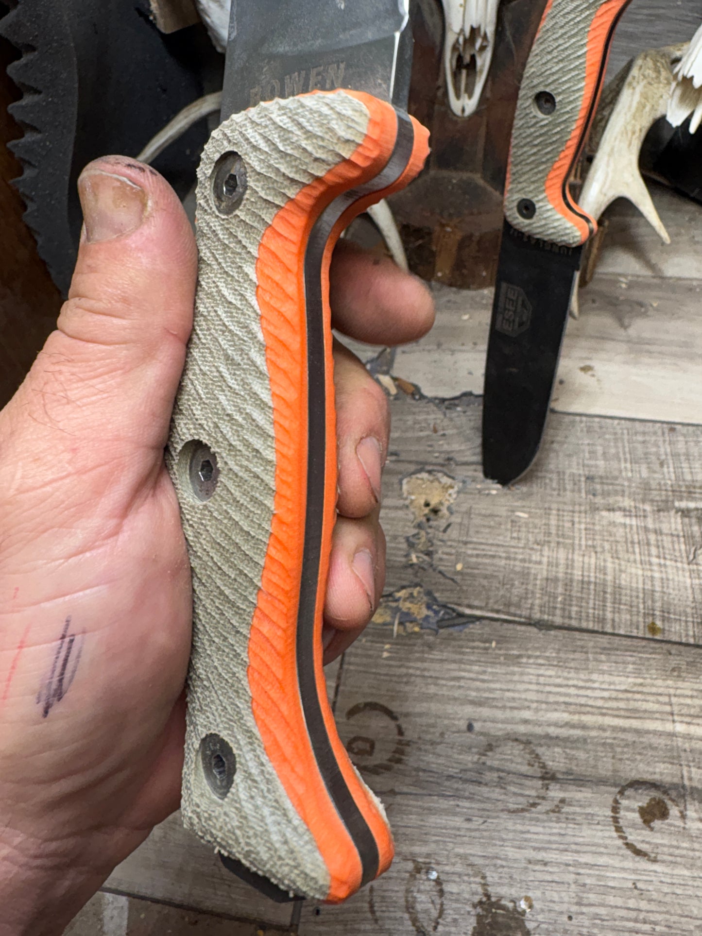 Esee Junglas I/II & Cleaver CL1 Canvas Micarta Handles