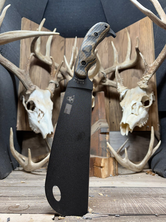 KA-BAR Zombie Or Adventure Series Canvas Micarta Handles