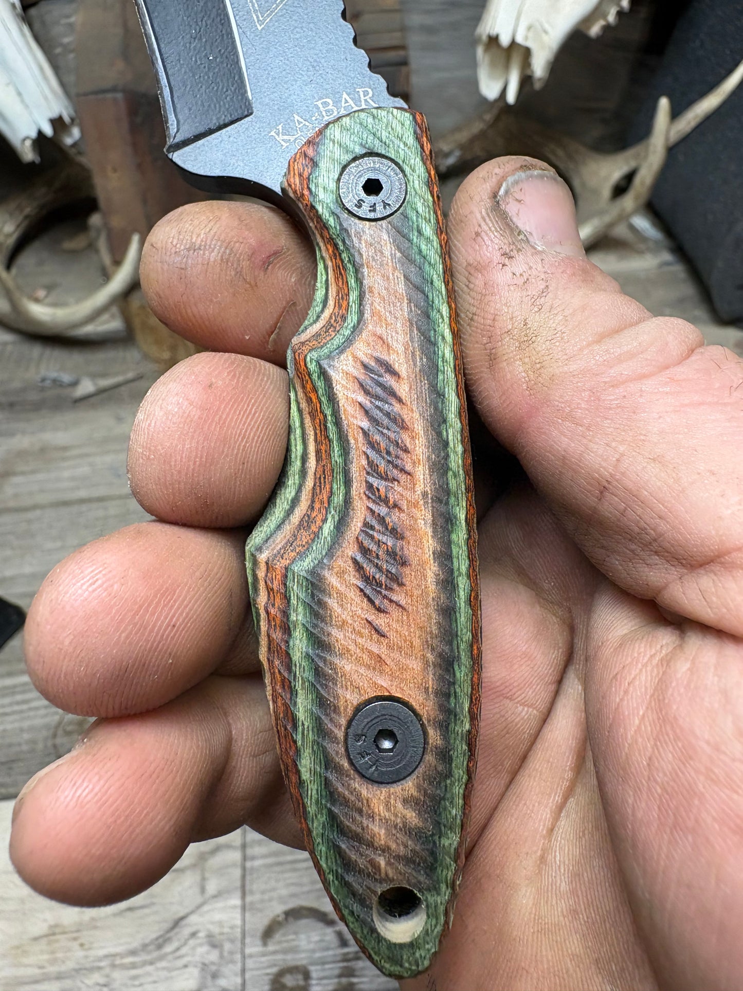 KA-BAR TDI Hellfire Handles