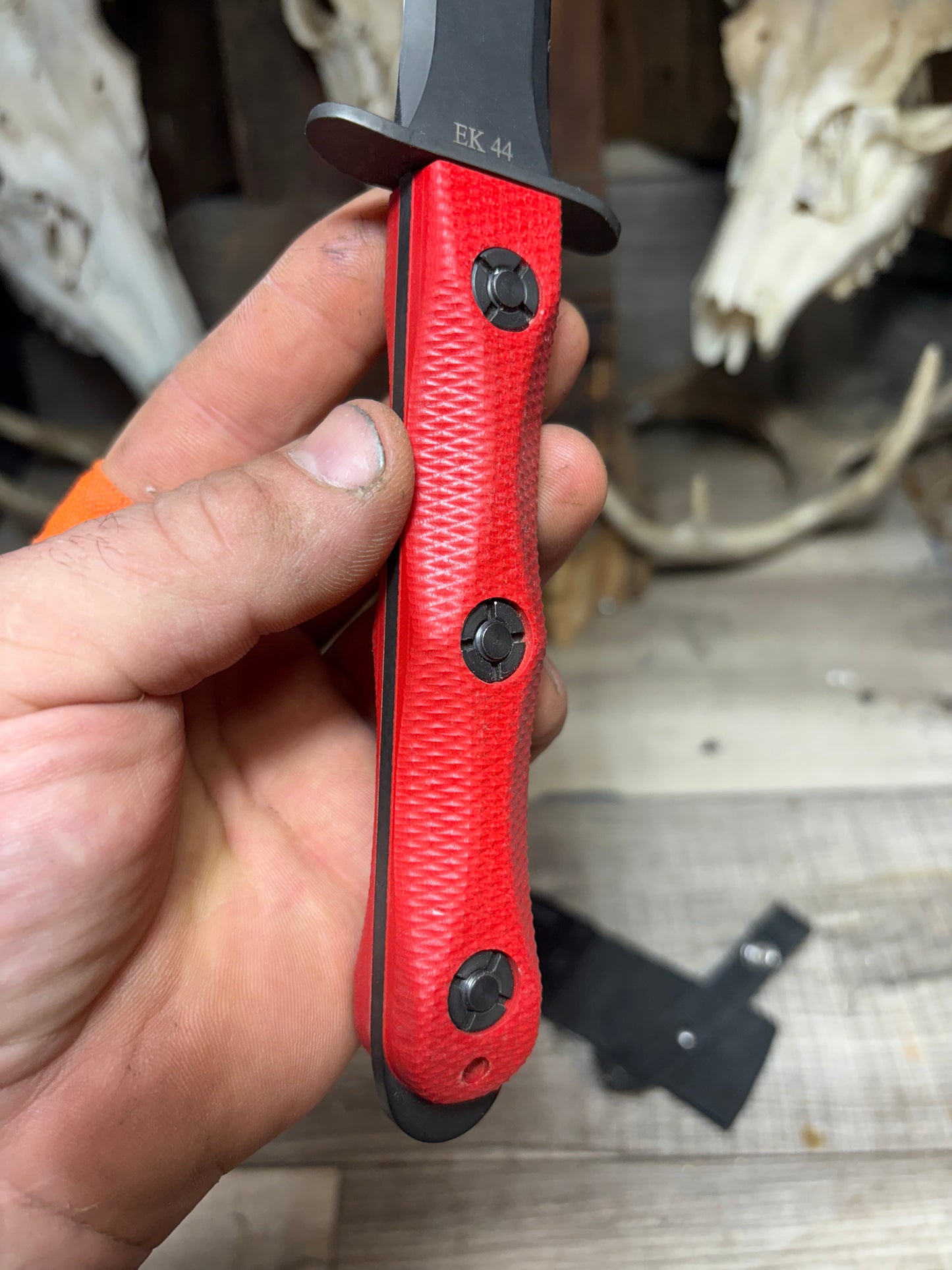 KA-BAR EK-44 EK Commando 4 & 5 *BLEMISHED* G10 Handles