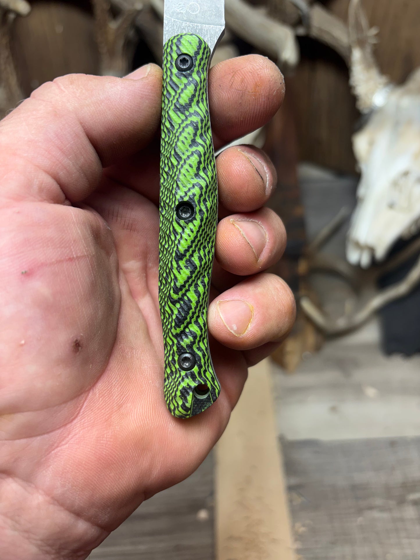 XK&T Jackalope/ White River Knife Exodus 4- G10 Handles (Knife NOT Included)