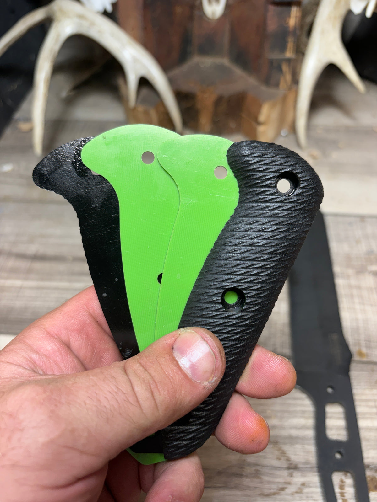 KA-BAR Becker BK2, BK9, Etc. Micarta Handles