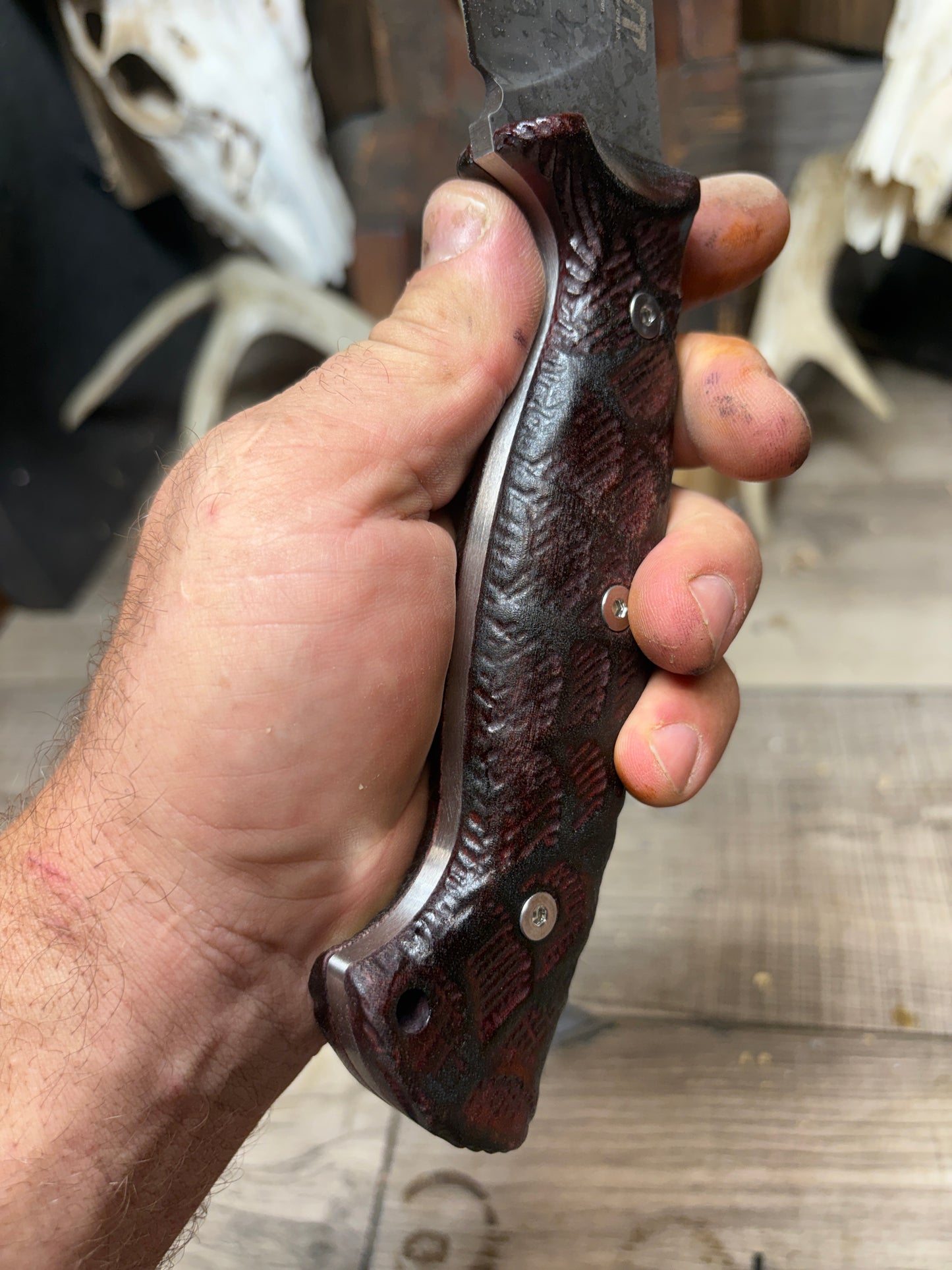 Work Tuff Gear Atayal XL, Mizeram,  Mad Dog, and Borneo Handles