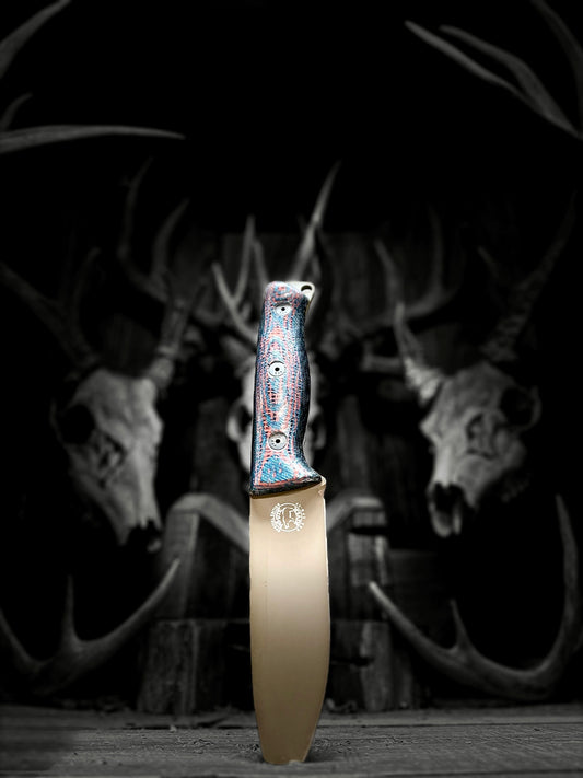 White River Knives Ursus 45 Canvas Micarta Handles