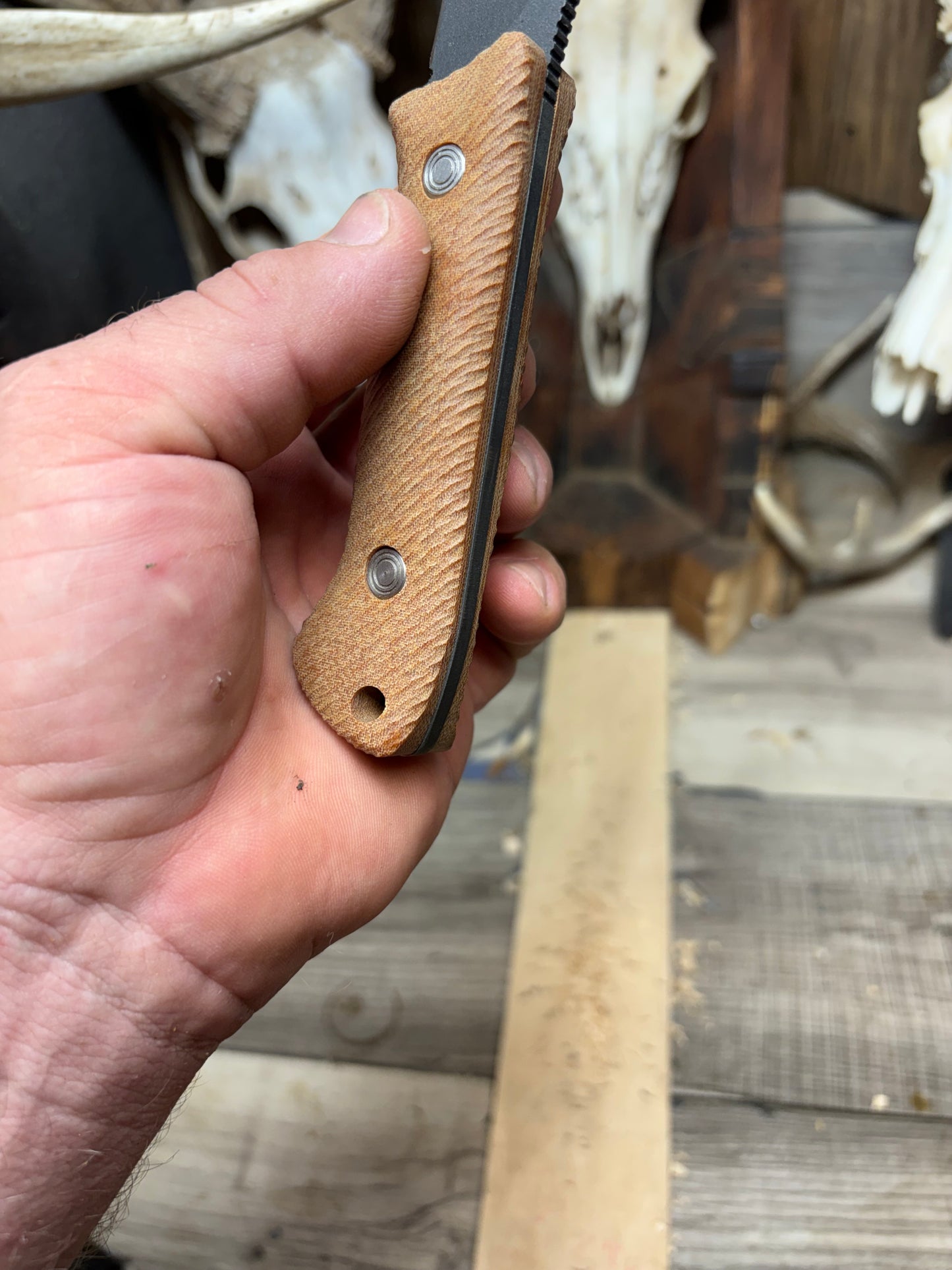 Buck Knives 104 Compadre Micarta Handles
