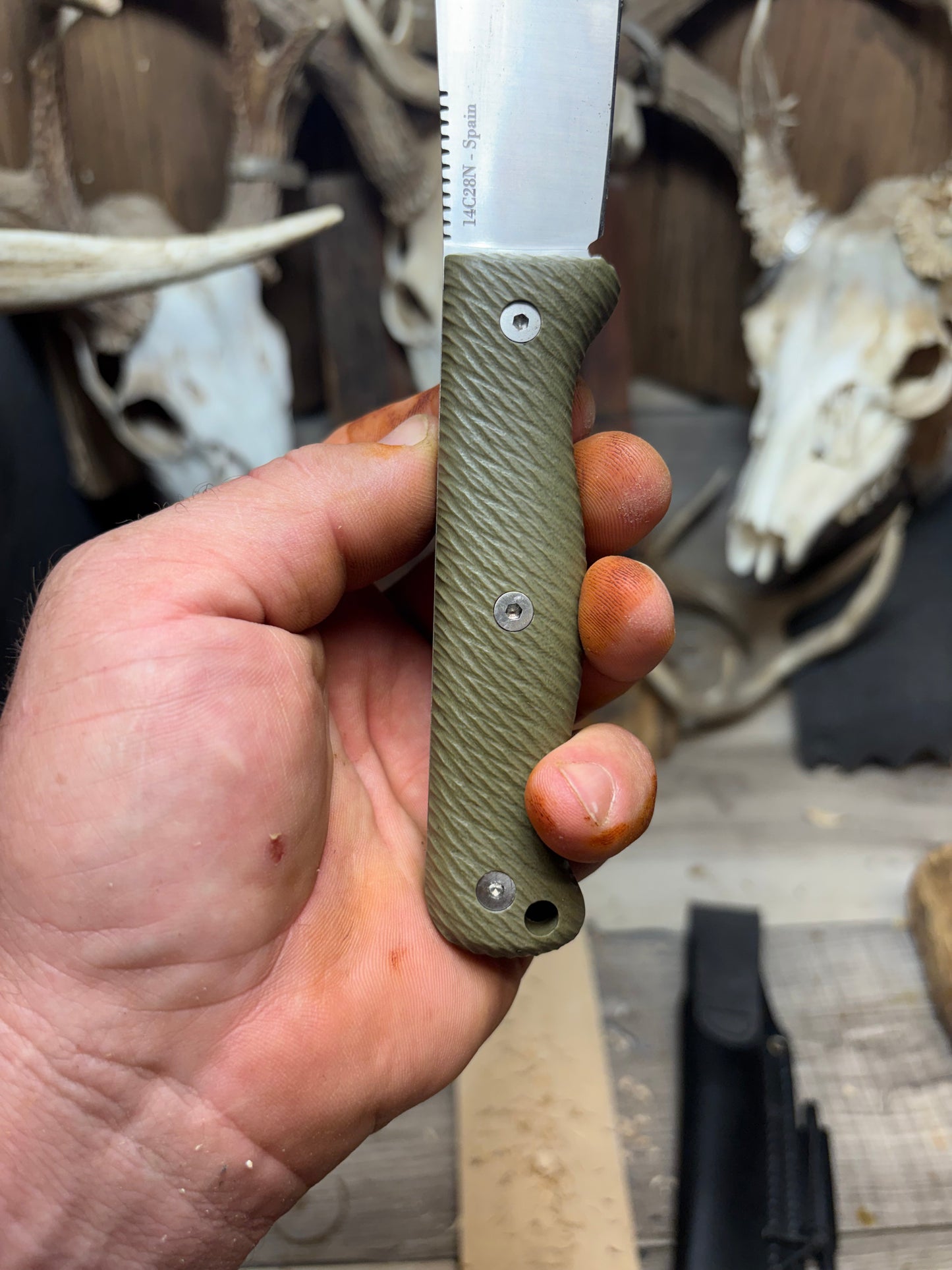 SlicKnives Kepper 5, Hunter 5 or Clip Point 4.5 G10 Handles