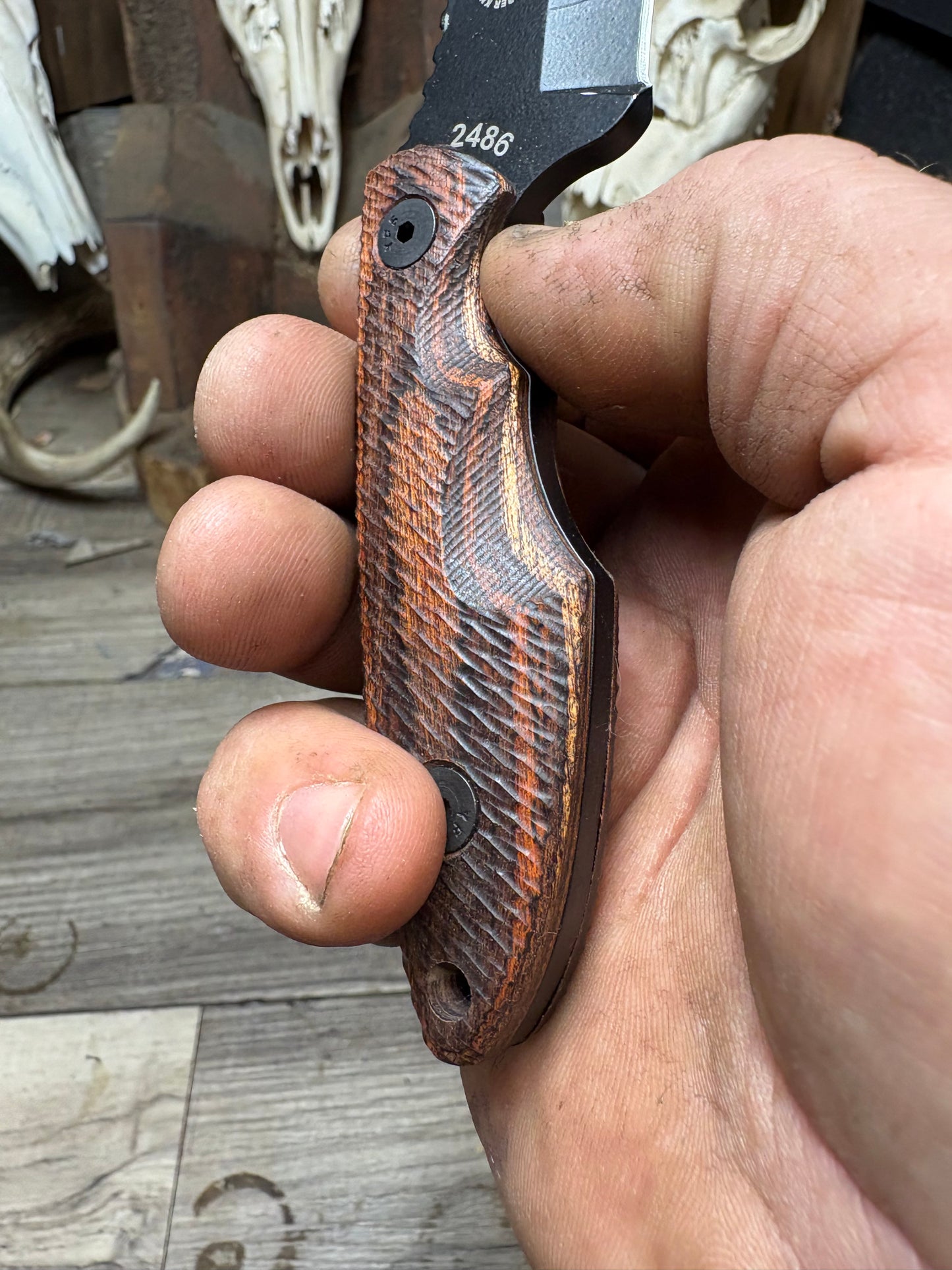 KA-BAR TDI Hellfire Handles