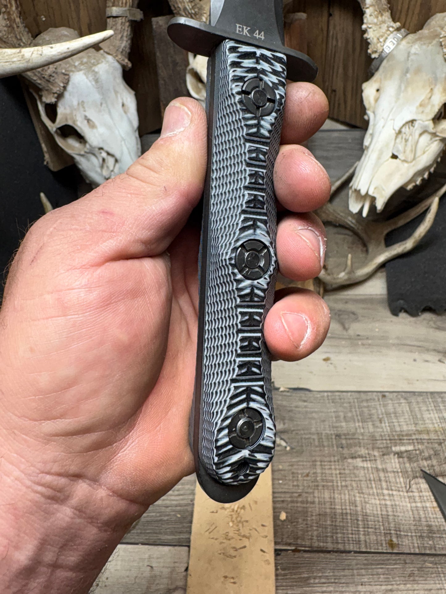 KA-BAR EK-44 EK Commando 4 & 5 G10 Handles