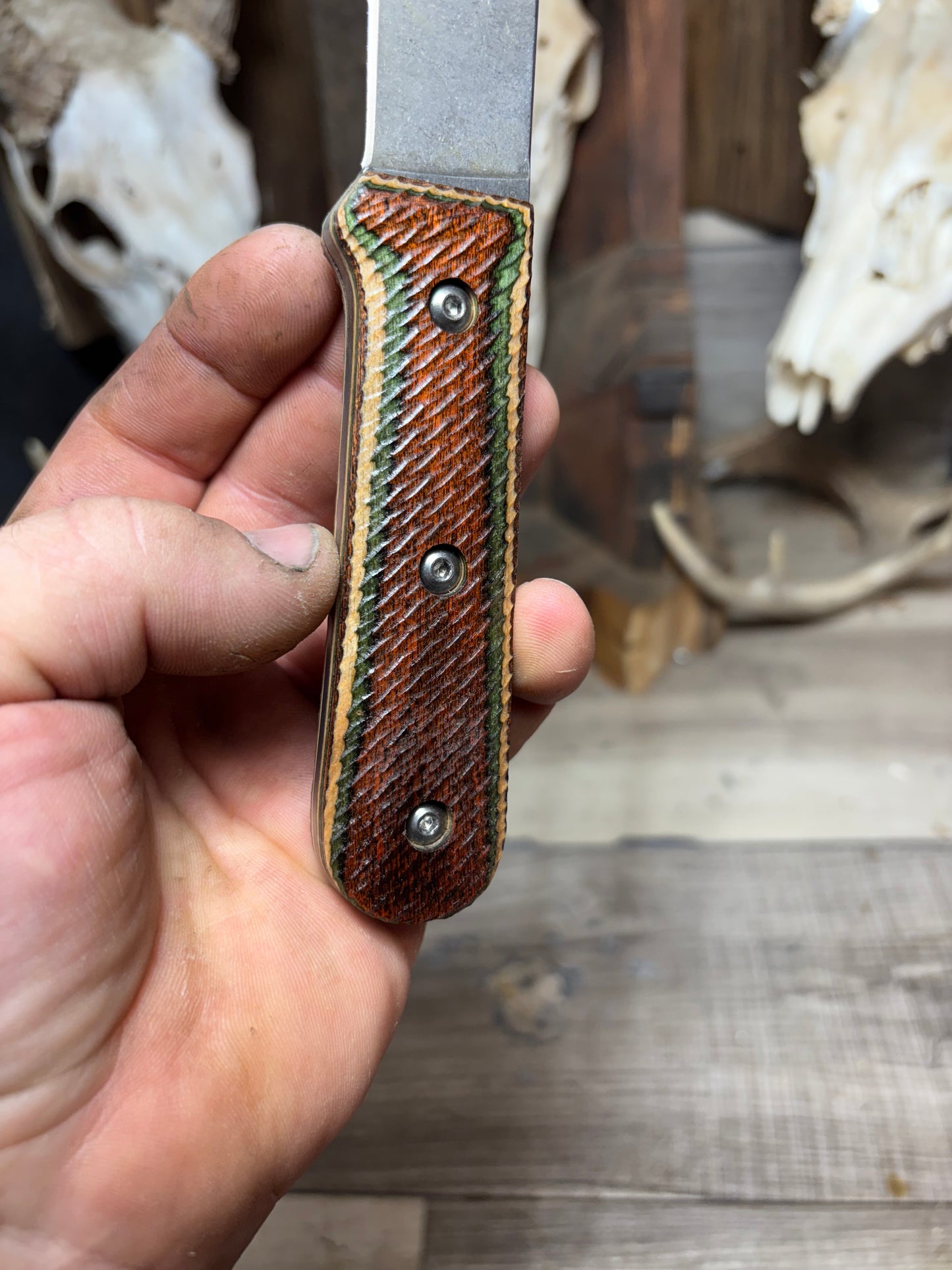 KA-BAR Becker Kephart BK62 Dymalux Handles