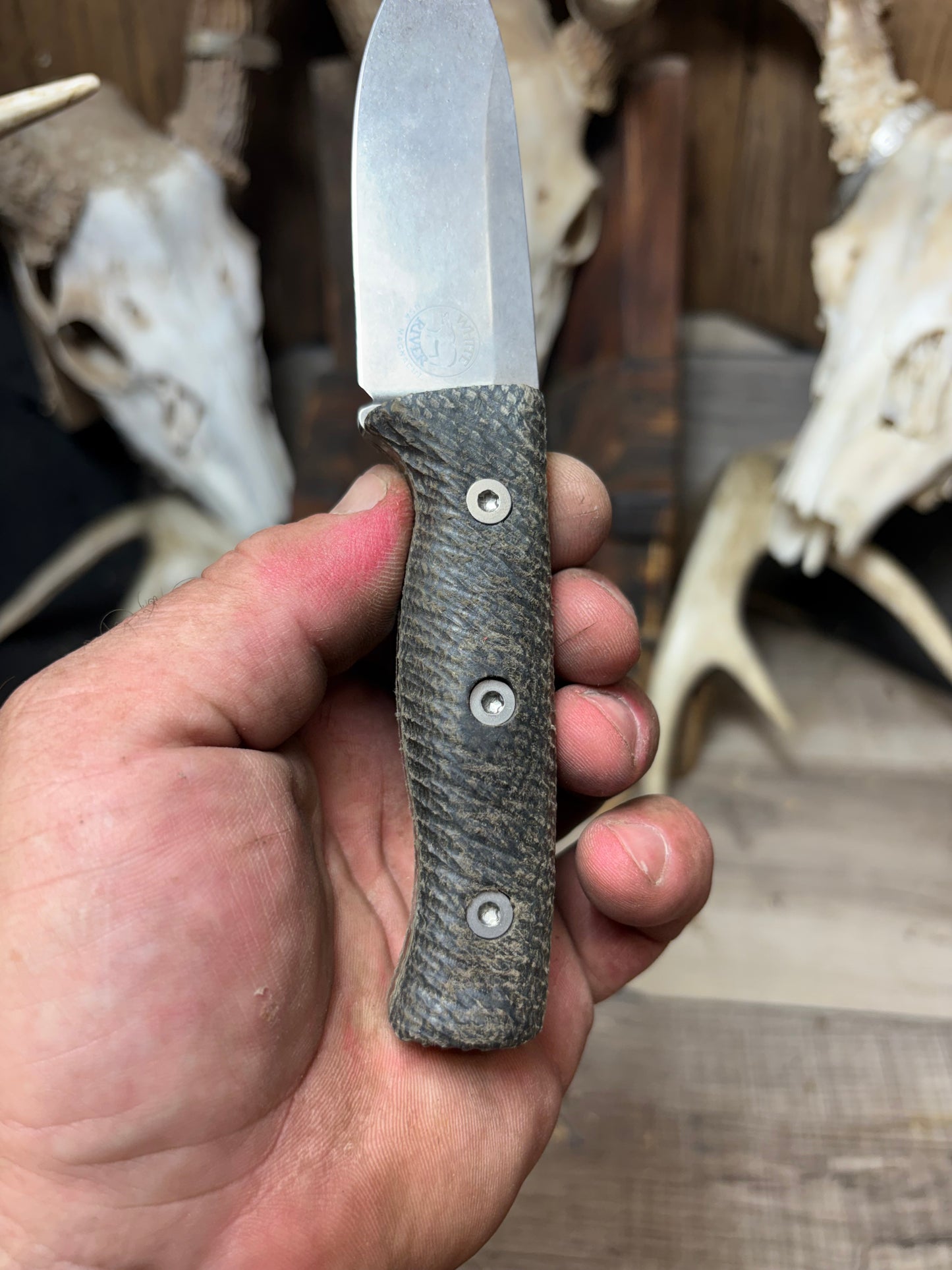 White River Knives Ursus Cub Heavy Canvas Handles