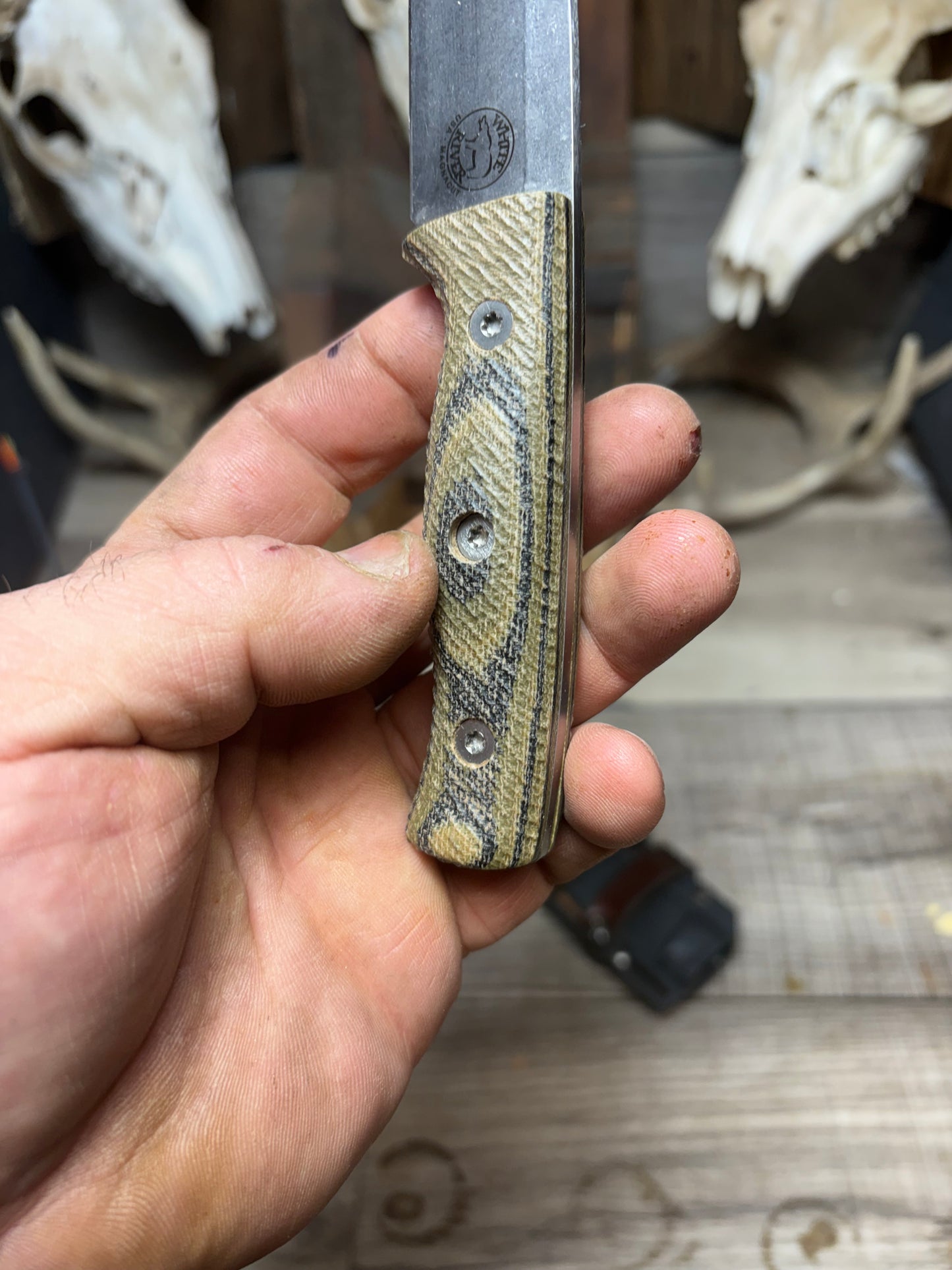 White River Ursus Cub Handles Hidden Lanyard