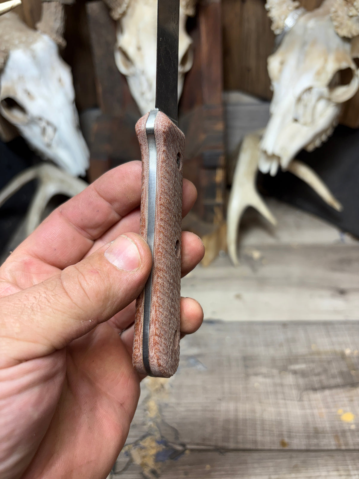 KA-BAR Becker Kephart BK62 Micarta Handles