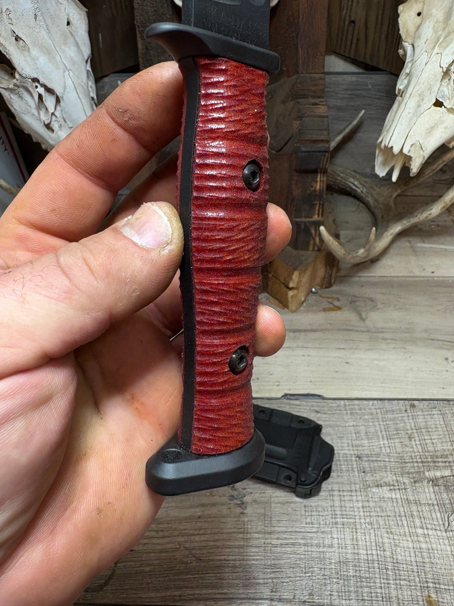 KA-BAR SLABBY Handles!