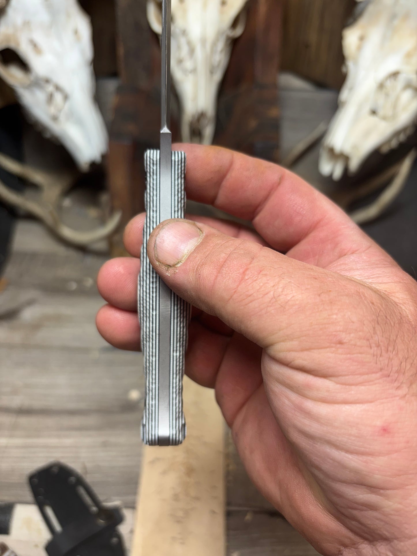 XK&T Jackalope/ White River Knife Exodus 4- G10 Handles (Knife NOT Included)