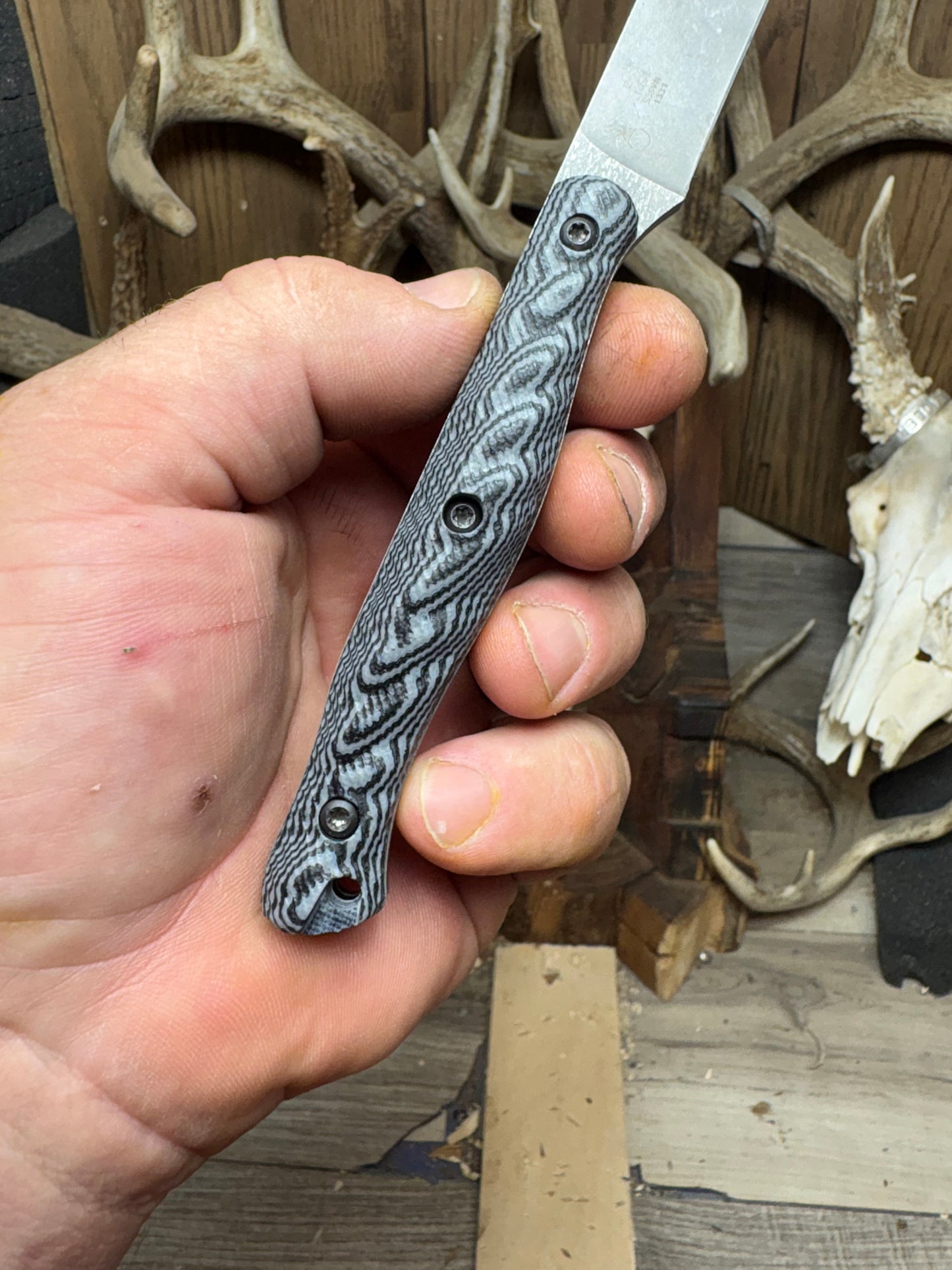 XK&T Jackalope/ White River Knife Exodus 4- G10 Handles (Knife NOT Included)