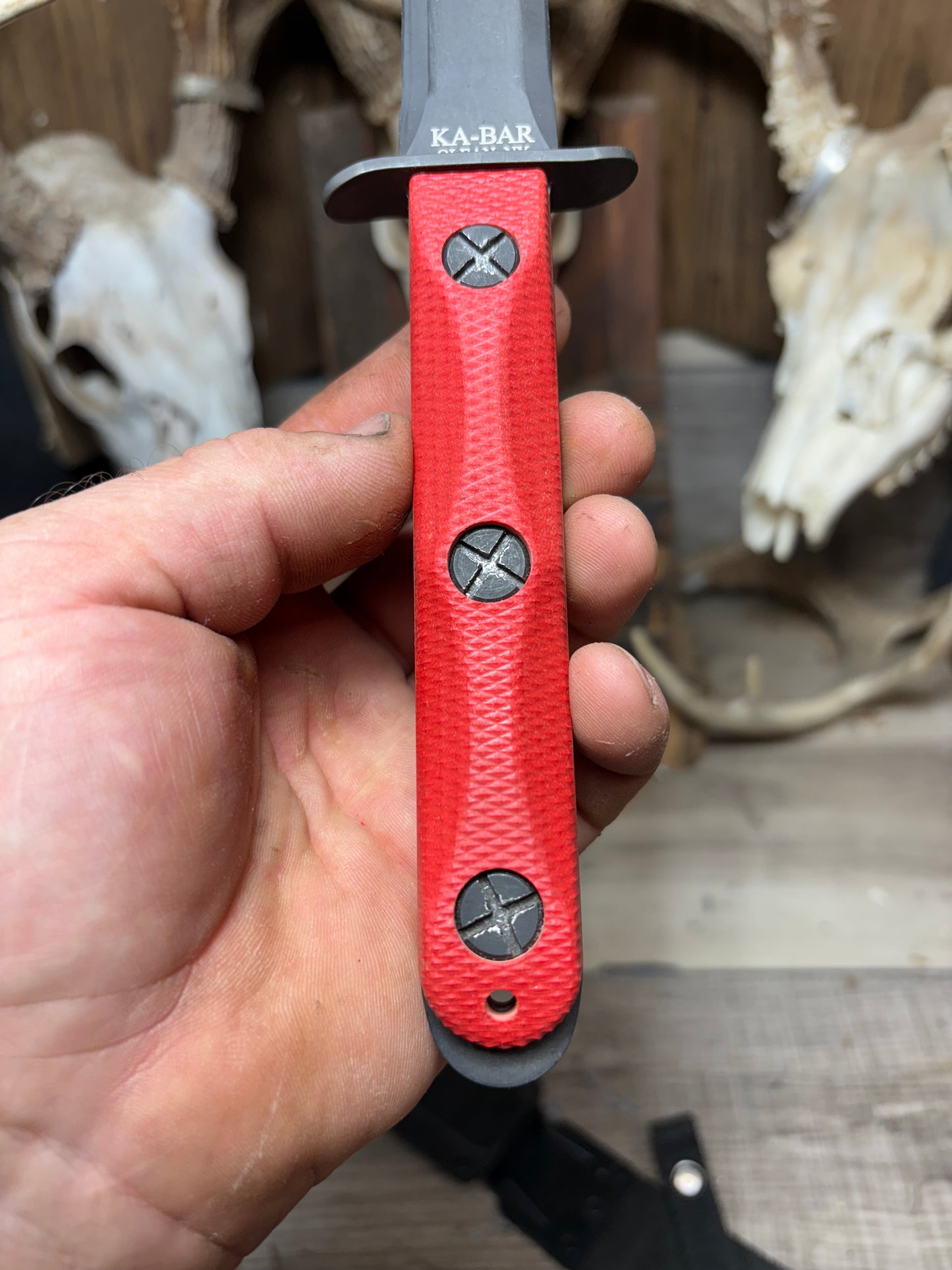 KA-BAR EK-44 EK Commando 4 & 5 G10 Handles