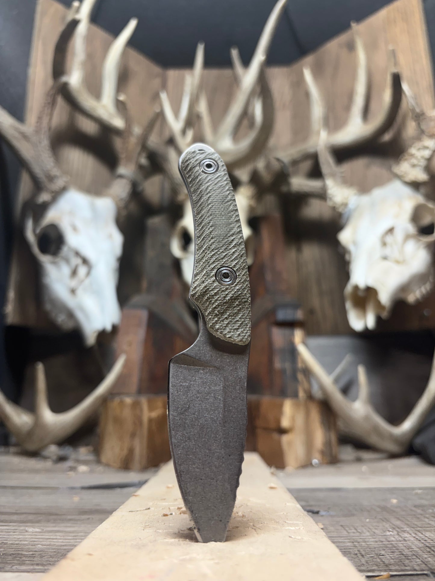 Buck Knives 662 Scout Canvas Micarta Handles