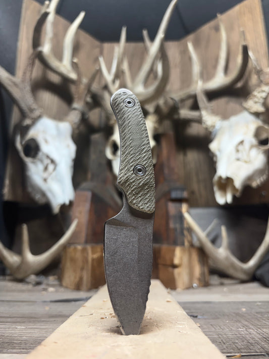 Buck Knives 662 Scout Canvas Micarta Handles
