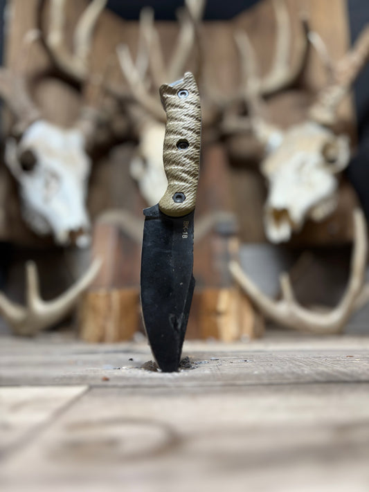 KA-BAR Becker BK15, BK16, BK17, BK18 Canvas Micarta Handles