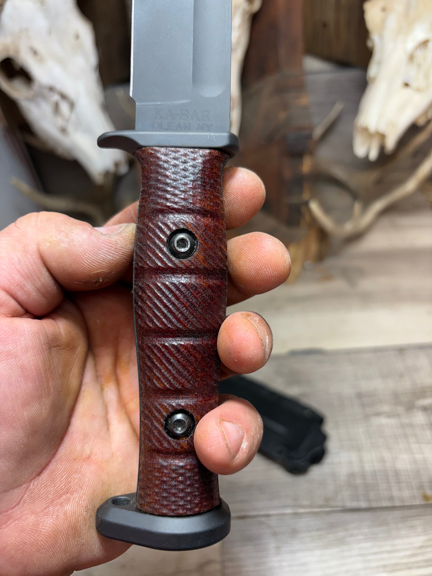 KA-BAR SLABBY Handles!