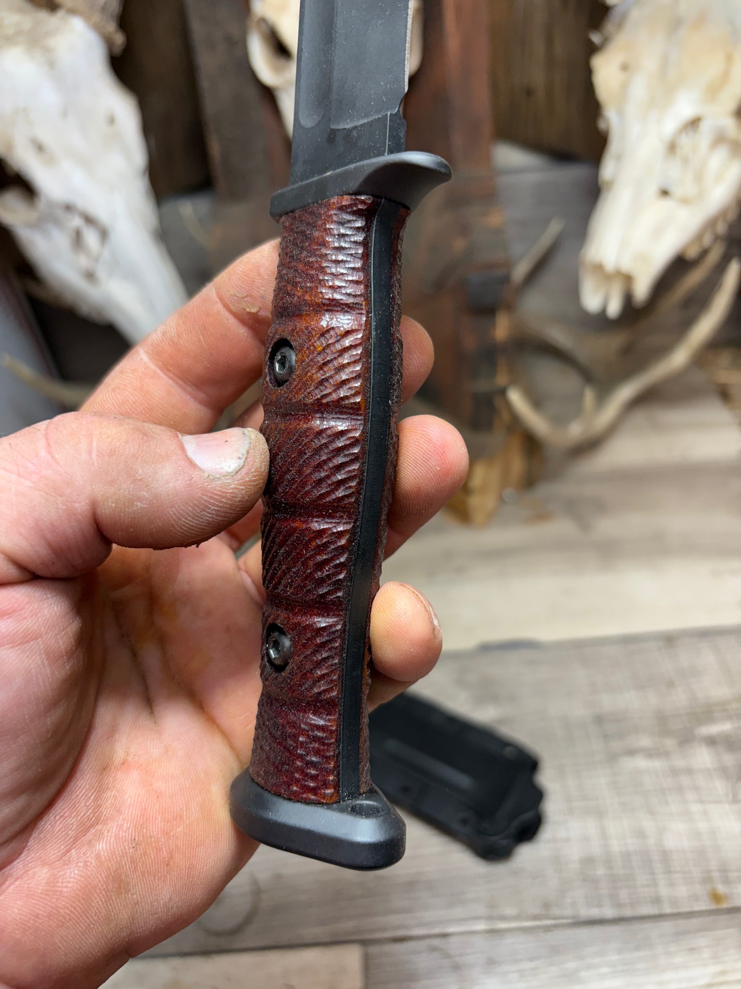 KA-BAR SLABBY Handles!