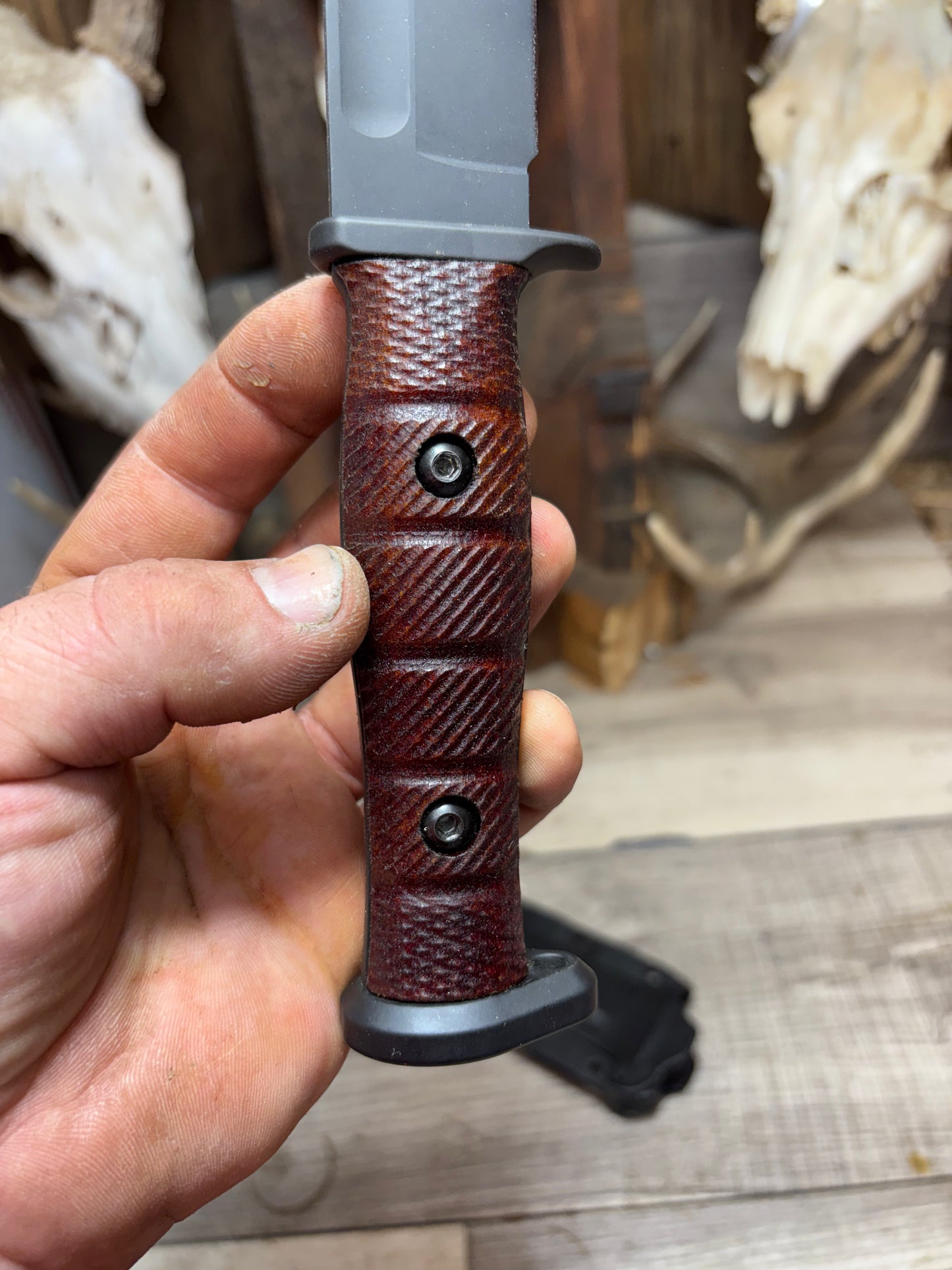 KA-BAR SLABBY Handles!
