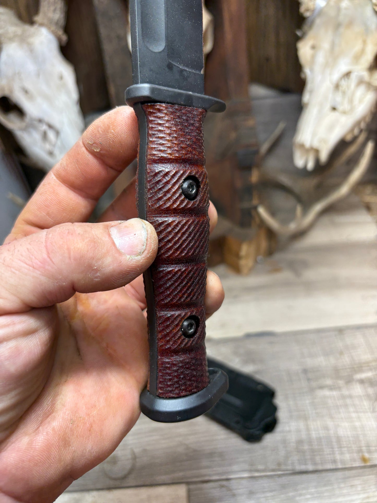 KA-BAR SLABBY Handles!