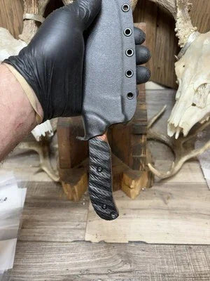 Tops Knives Silent Hero Canvas Micarta Handles