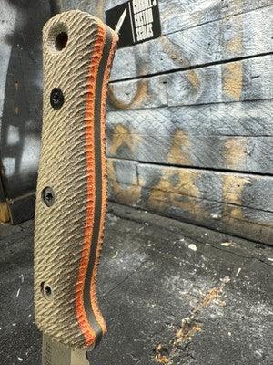 Reiff Knives F4 Canvas Micarta Handles - Carroll’s Custom Knife Scales