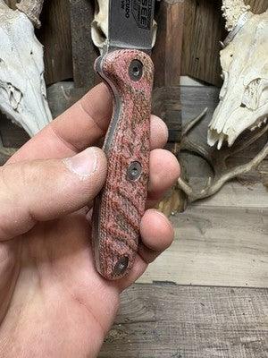 Esee Xancudo Burlap And Linen Micarta Handles